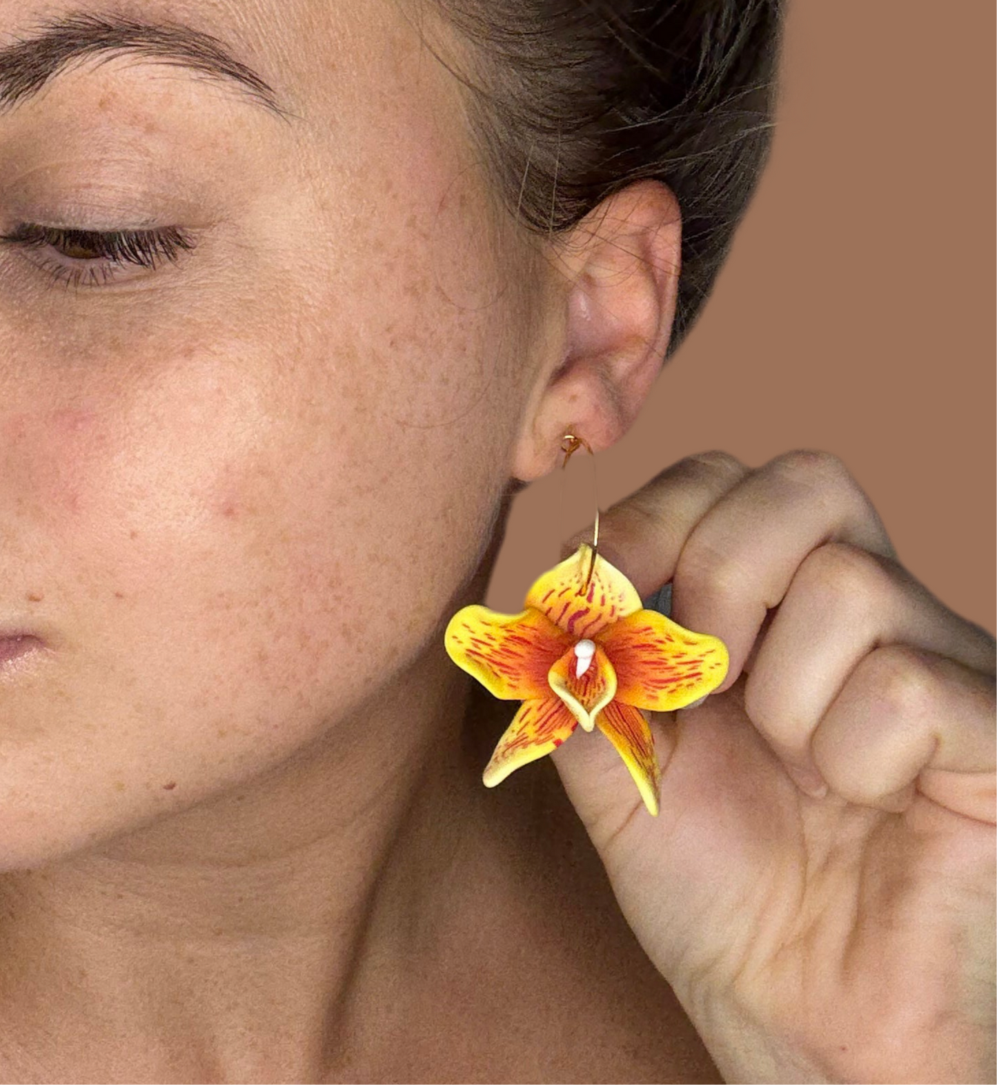 New Orchid Hoops