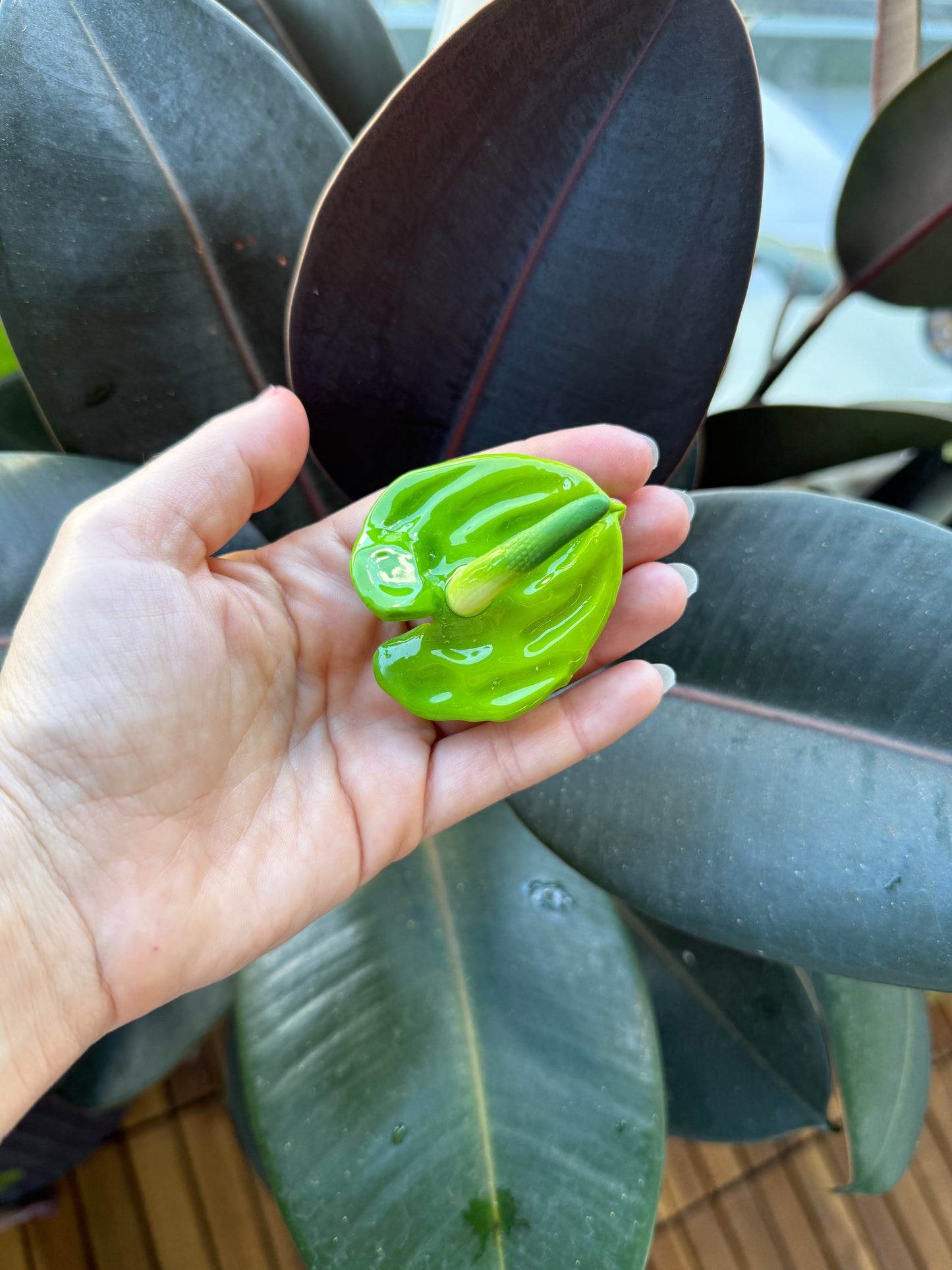 Anthurium Hair Clips & Picks