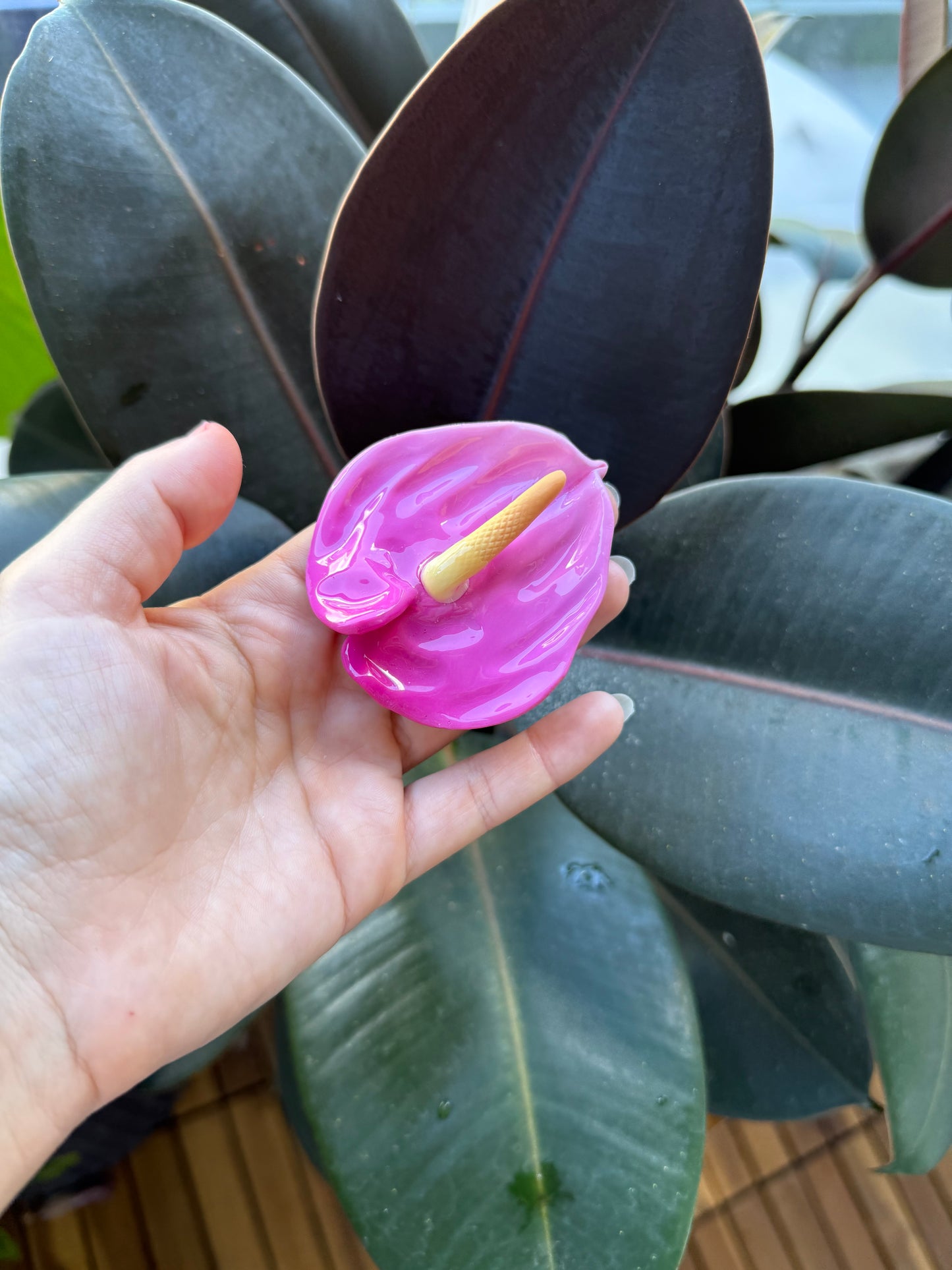 Anthurium Hair Clips & Picks