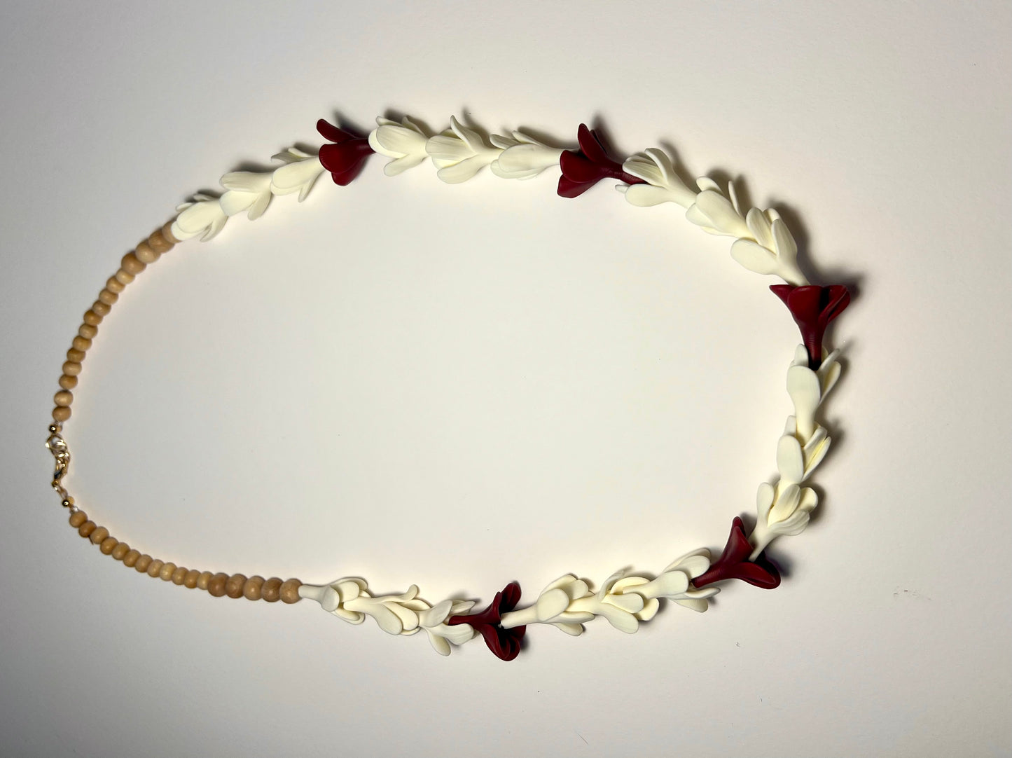 Tuberose & Plumeria Lei Necklace