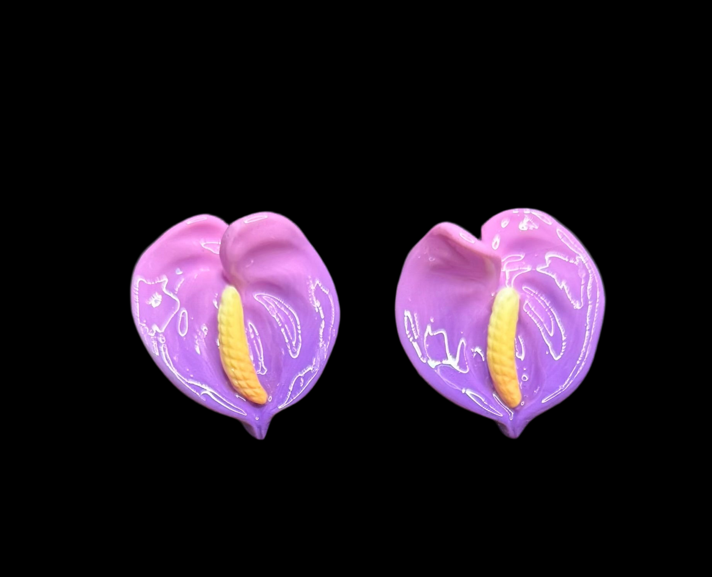 New Small Anthurium Studs