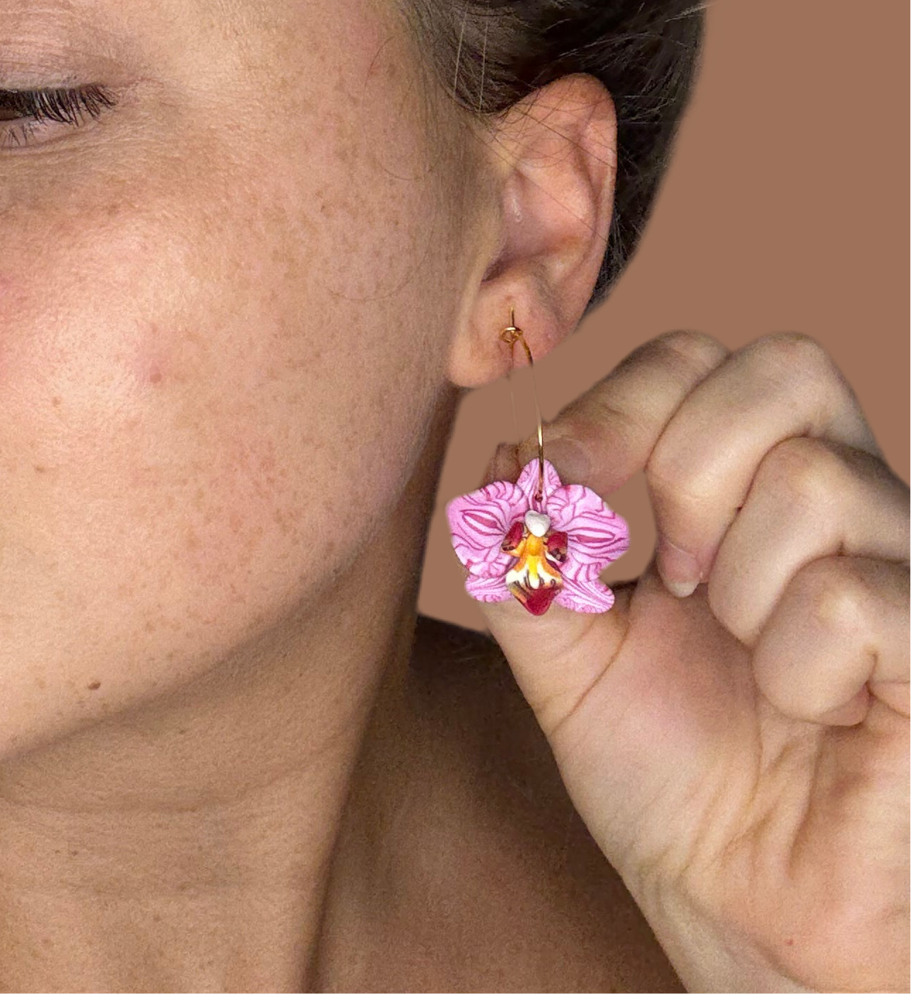New Orchid Hoops