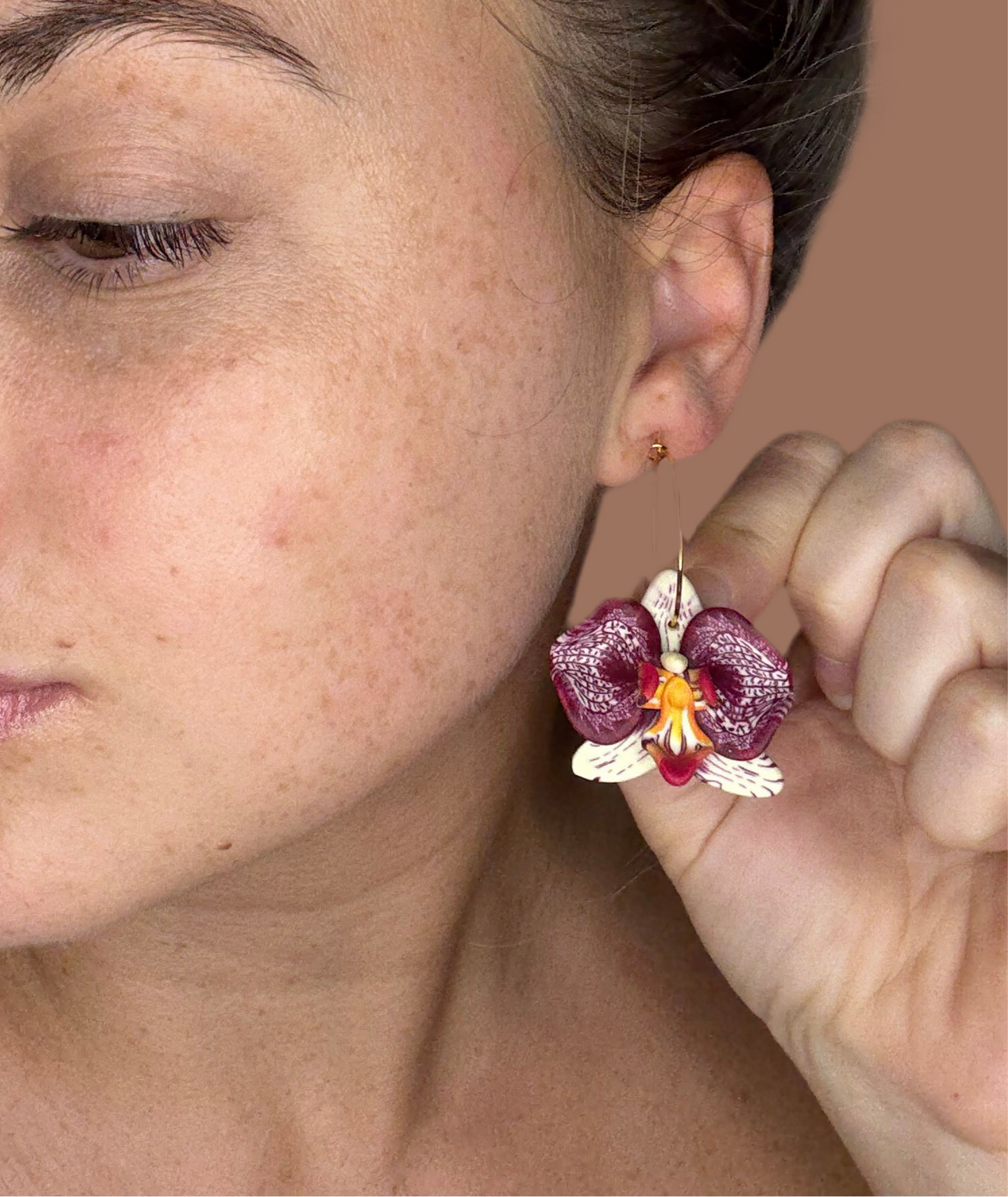 New Orchid Hoops