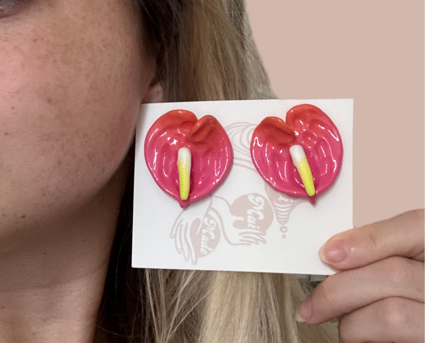 New Anthurium Studs