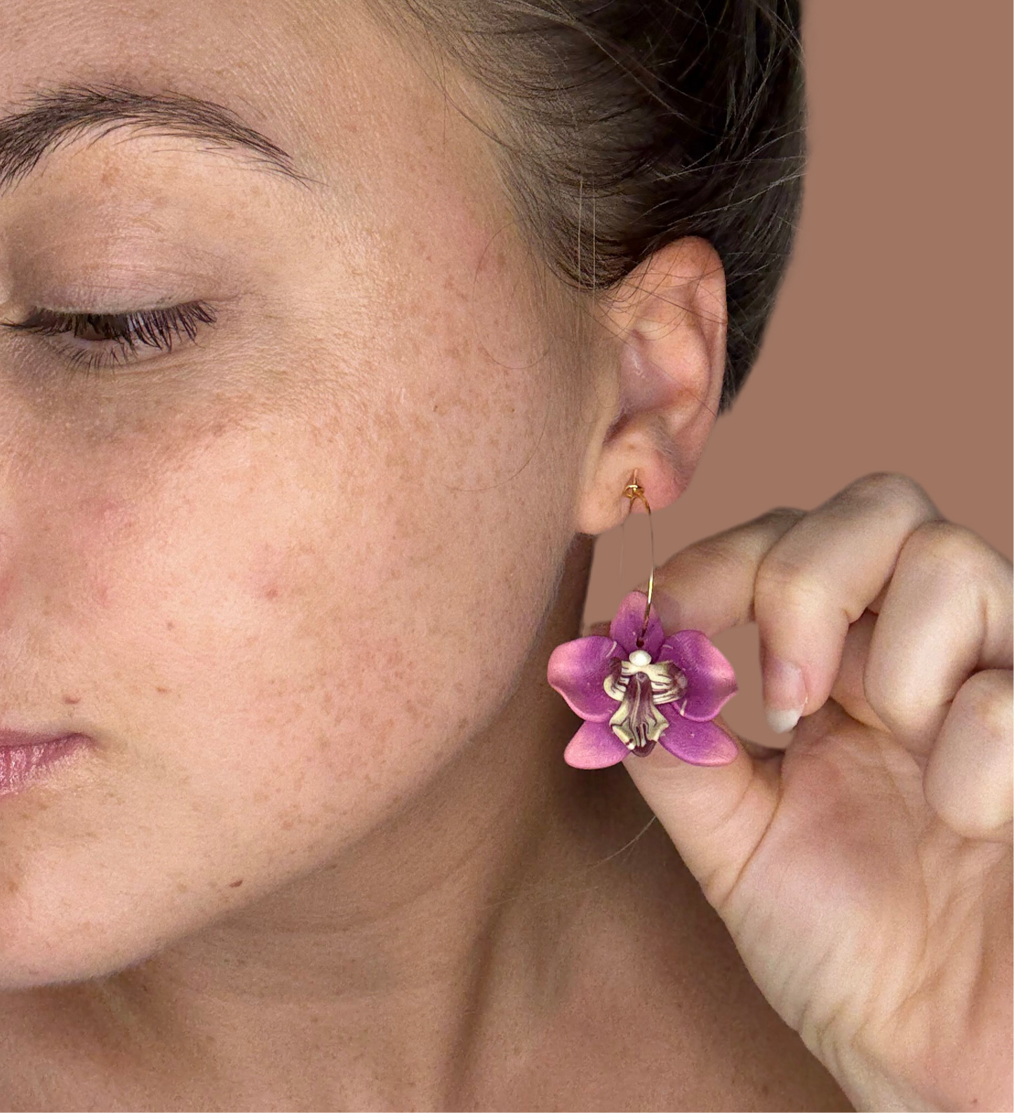 New Orchid Hoops