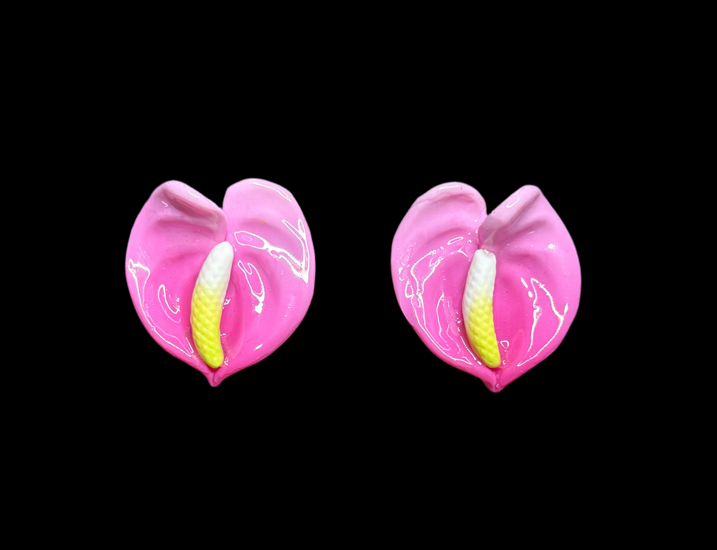 New Small Anthurium Studs