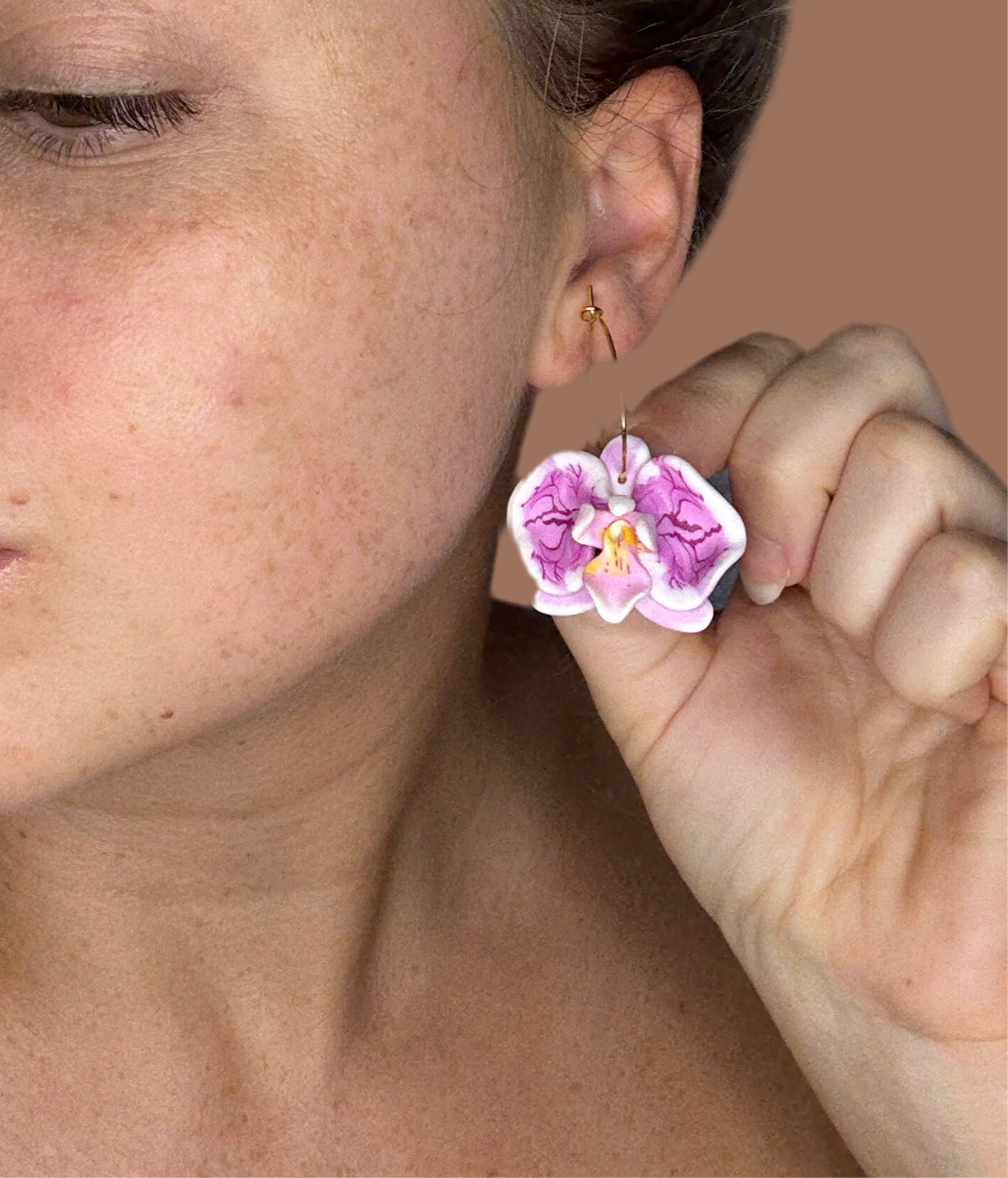 New Orchid Hoops