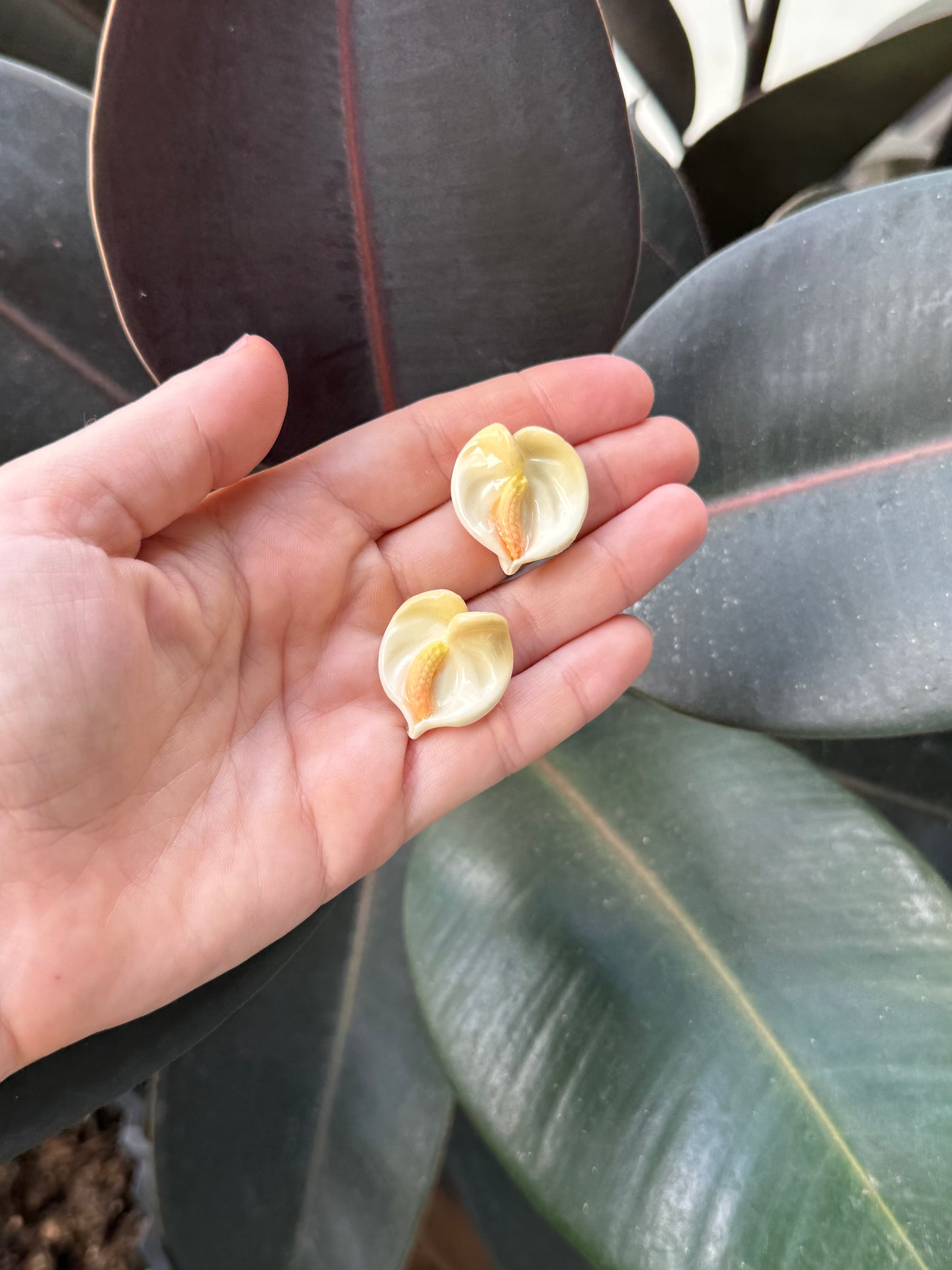 New Manini Anthurium Studs