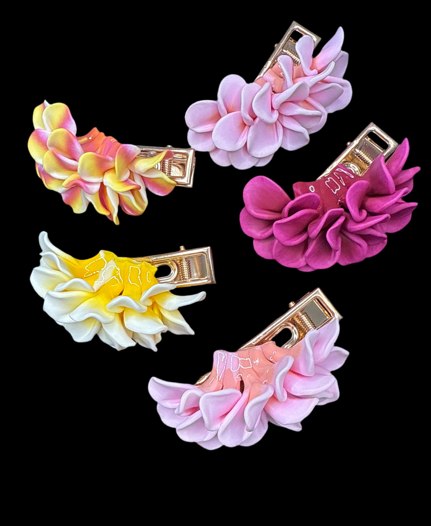 Plumeria Hair Pieces