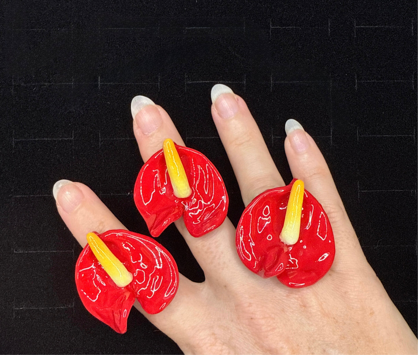 Anthurium Rings