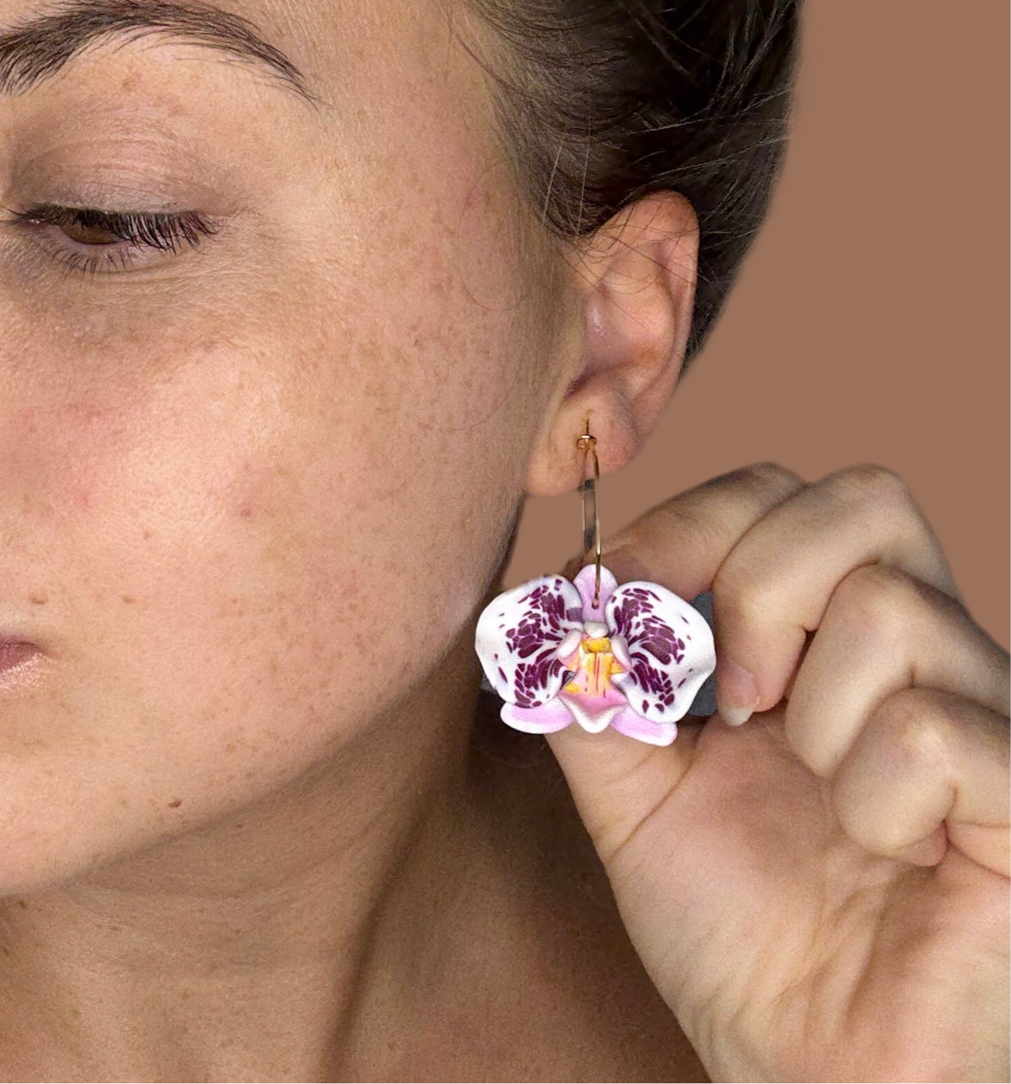 New Orchid Hoops