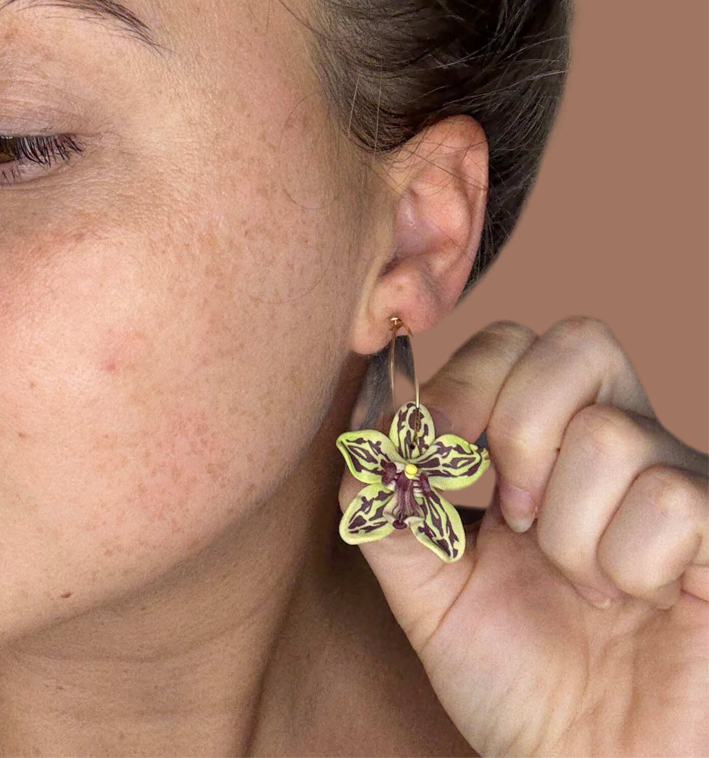 New Orchid Hoops