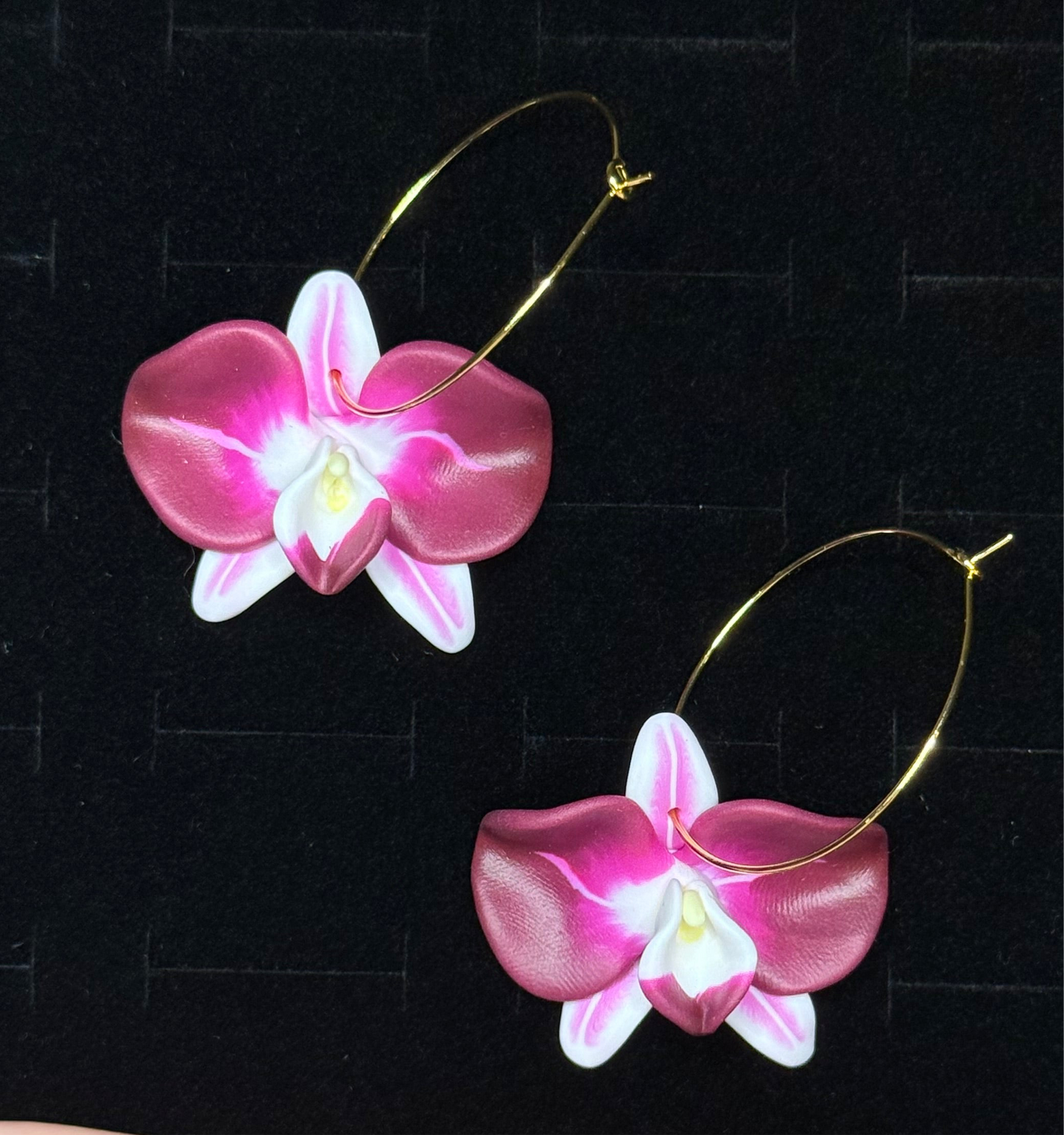 Purple Orchid Hoop