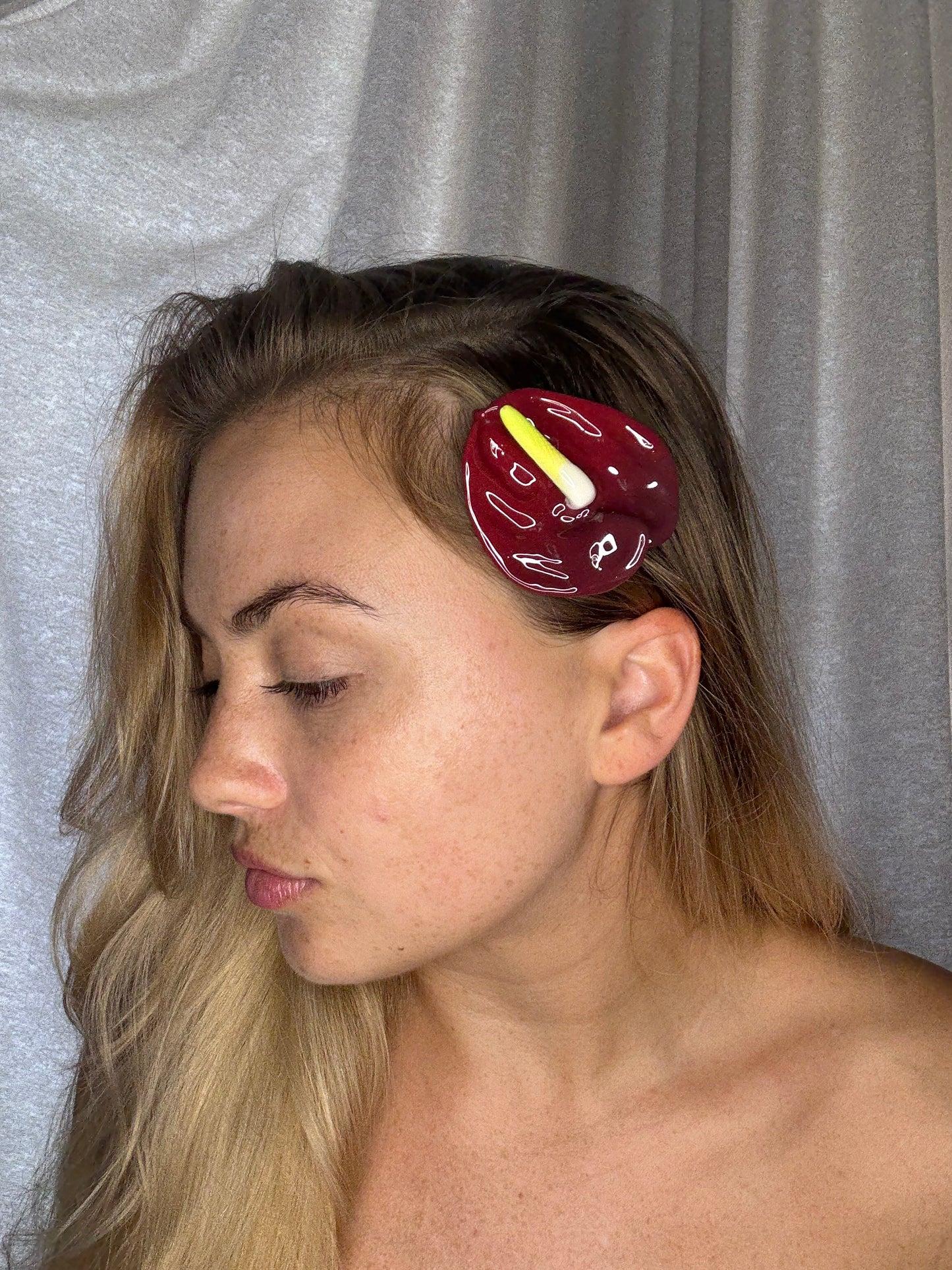 Anthurium Hair Clips