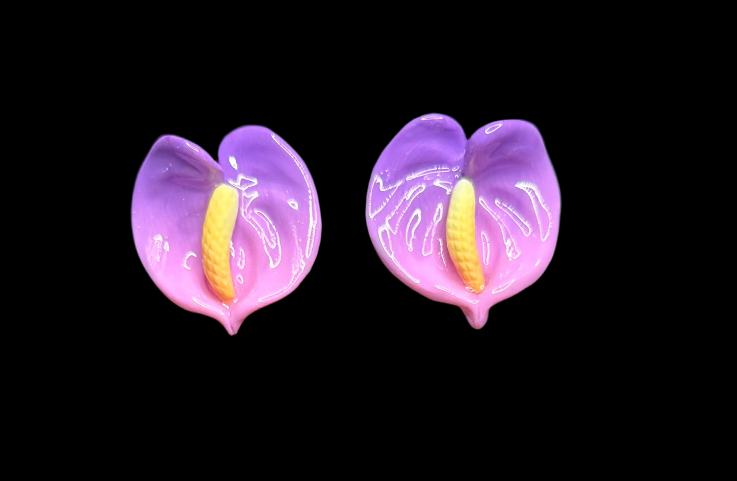 New Small Anthurium Studs