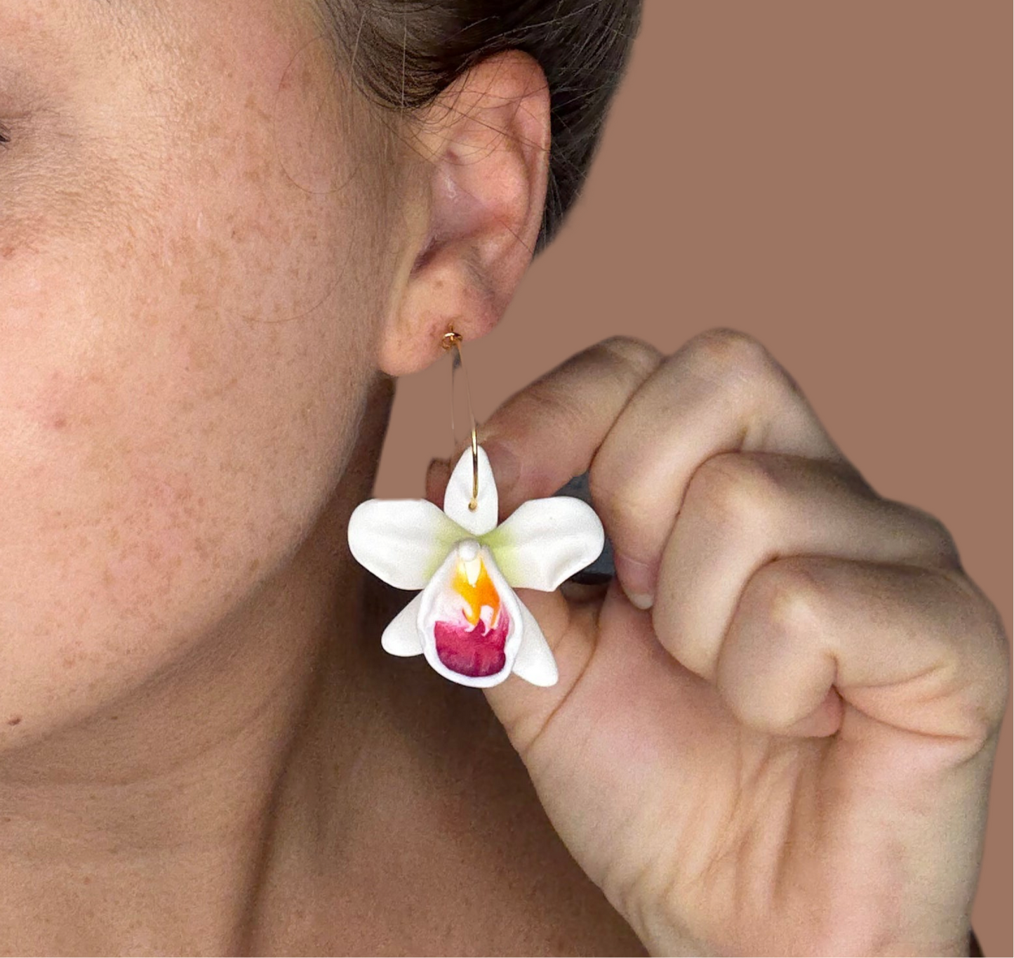New Orchid Hoops