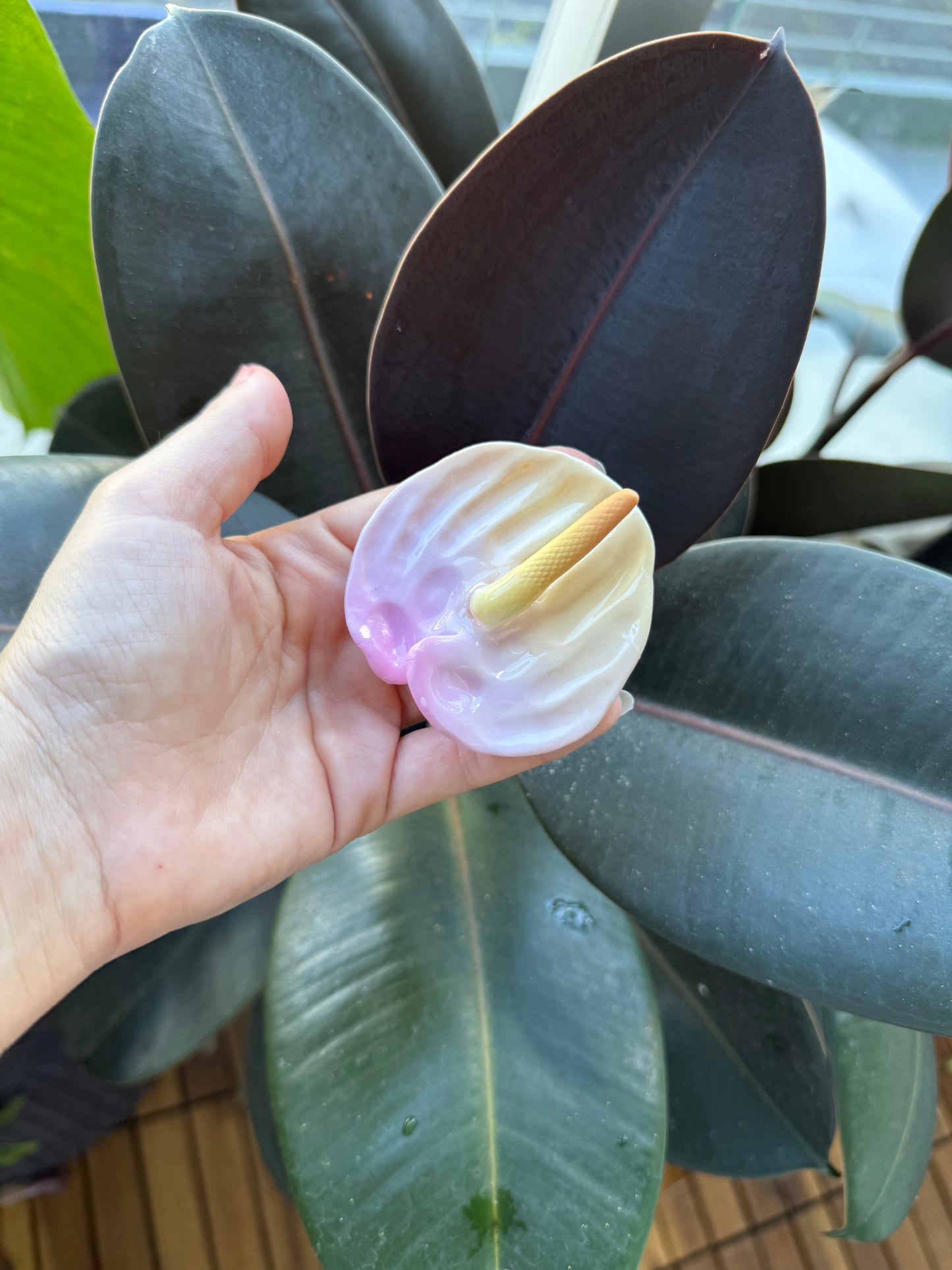 Anthurium Hair Clips & Picks