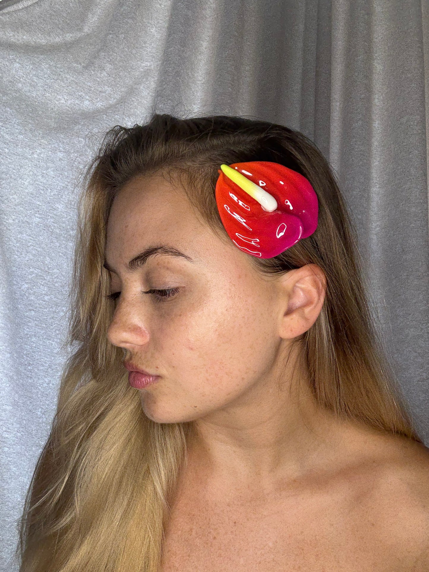 Anthurium Hair Clips