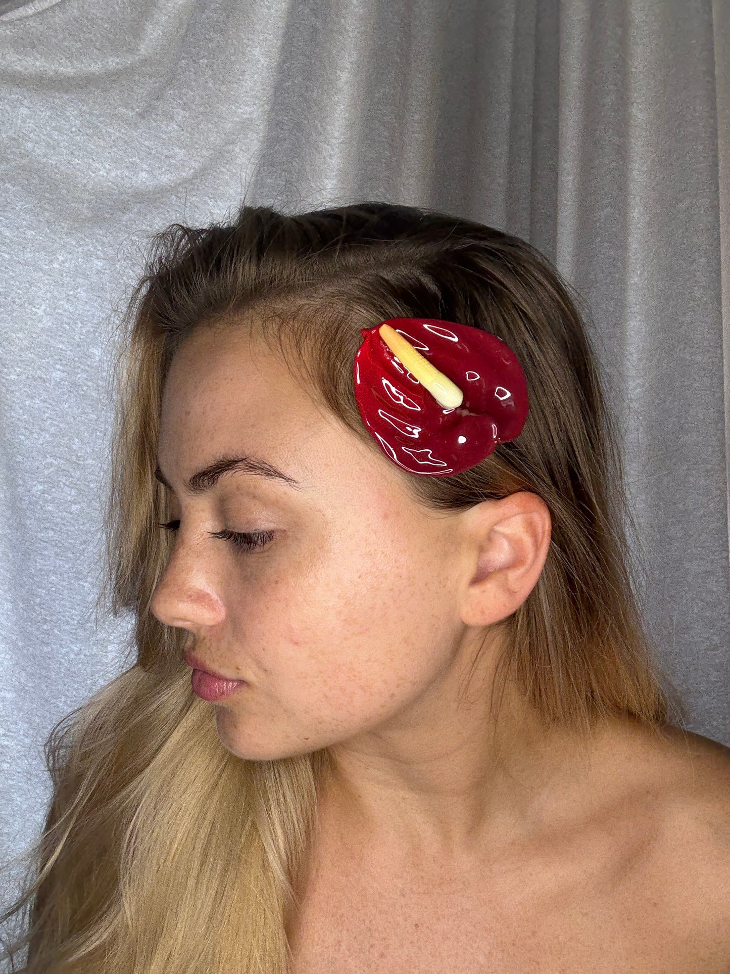 Anthurium Hair Clips