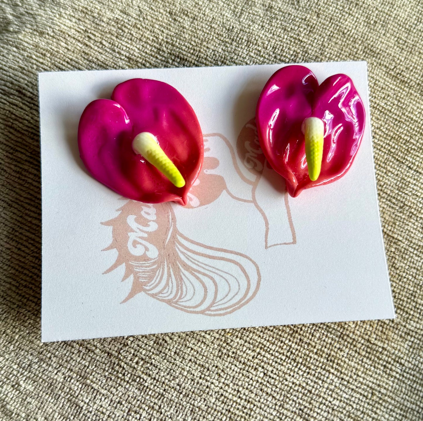 New Anthurium Studs