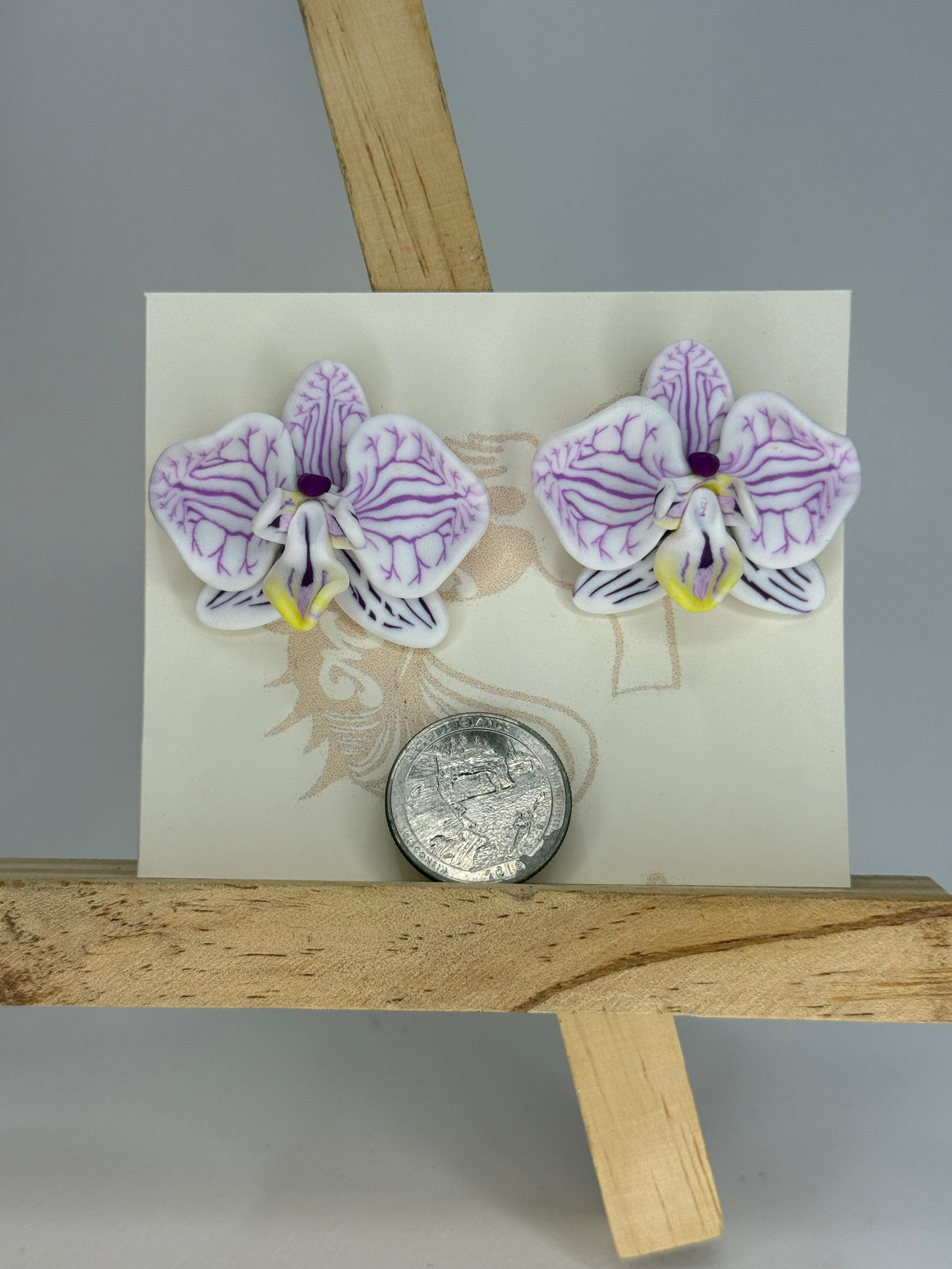 Orchid Studs