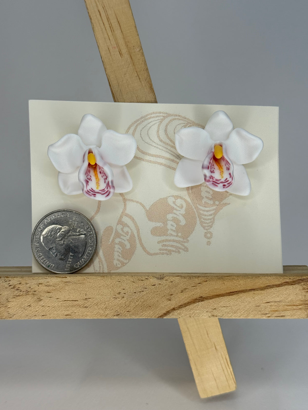 Orchid Studs