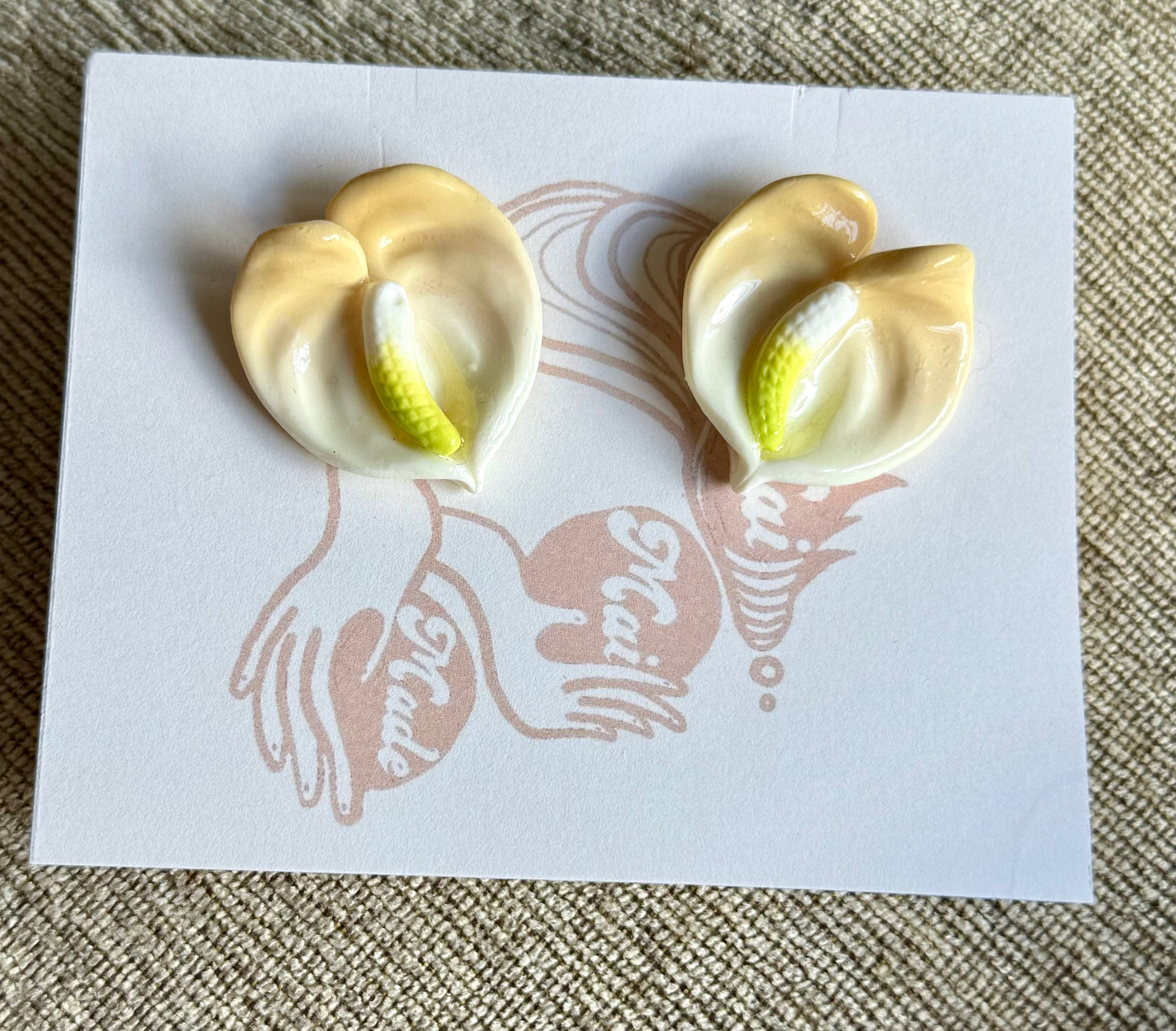 New Small Anthurium Studs