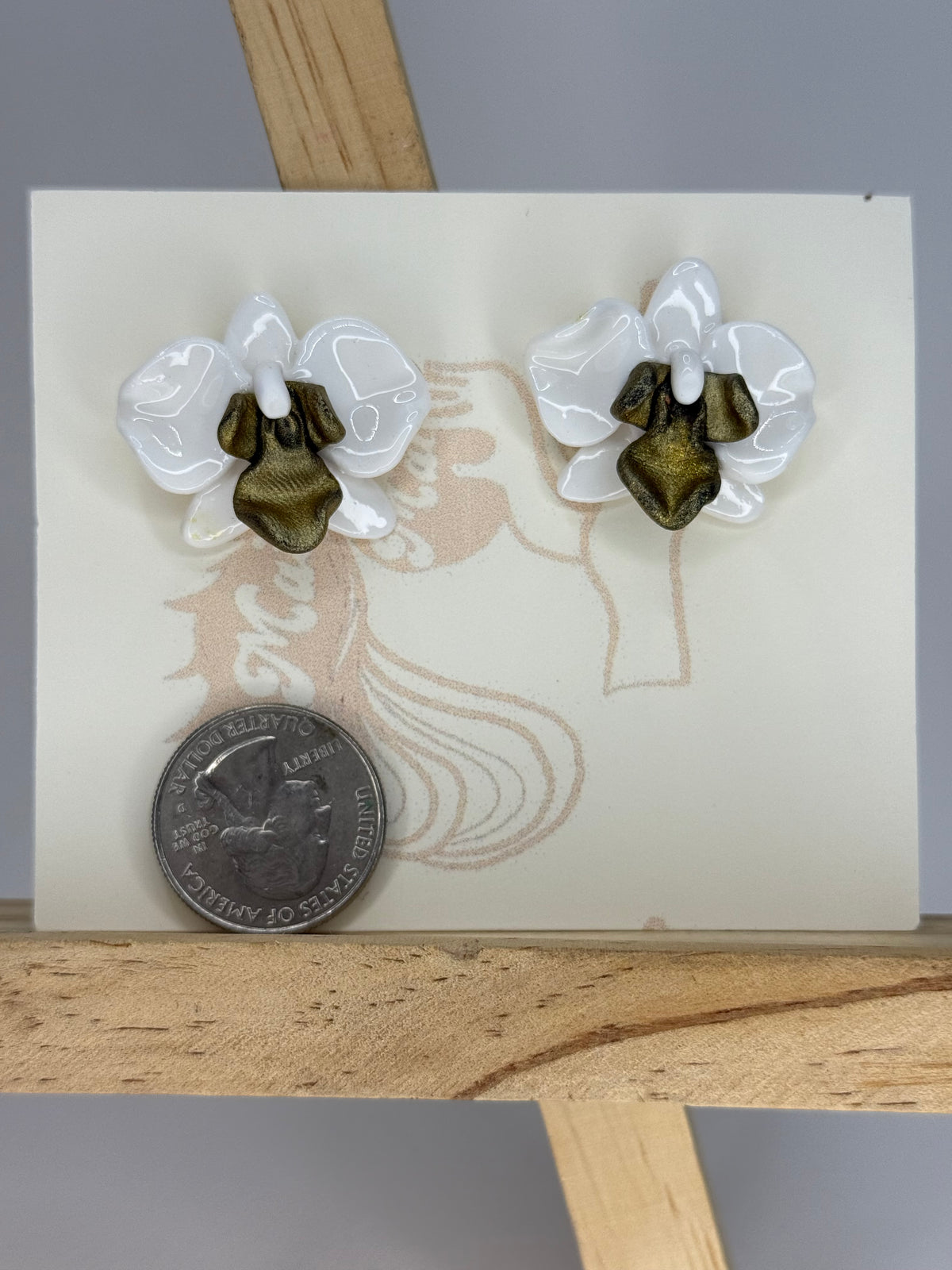 Orchid Studs