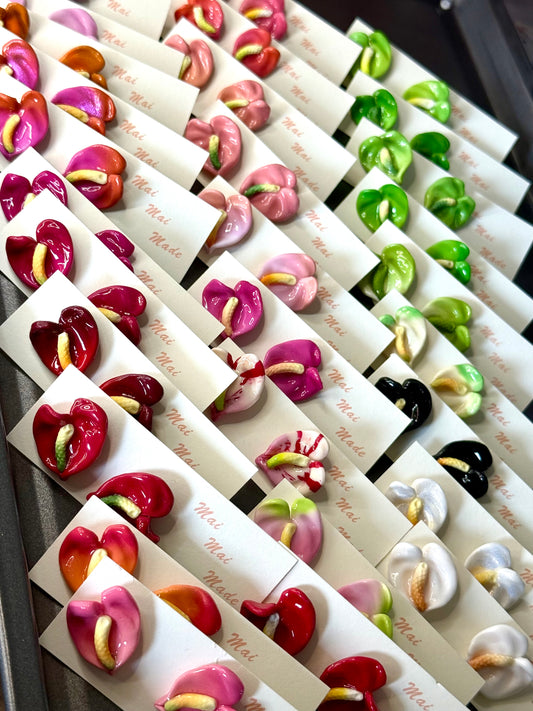 Anthurium Studs Manini