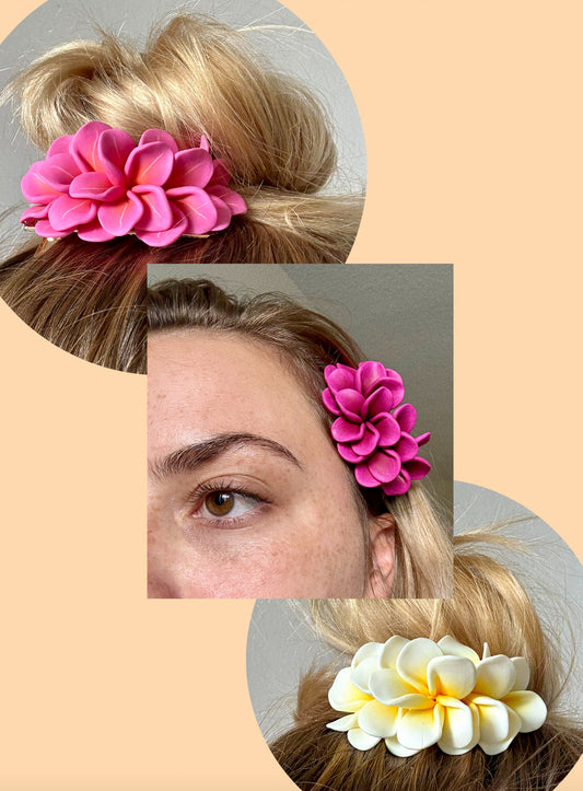 Plumeria Hair Pieces