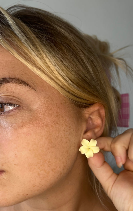 Mini Stud Pua KeniKeni Yellow