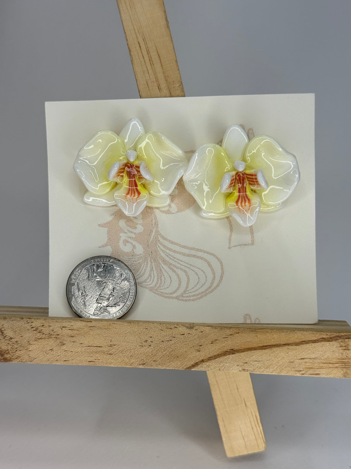 Orchid Studs