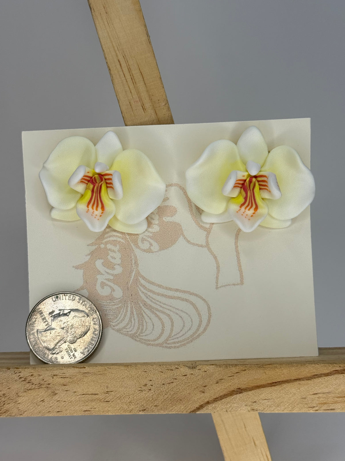 Orchid Studs