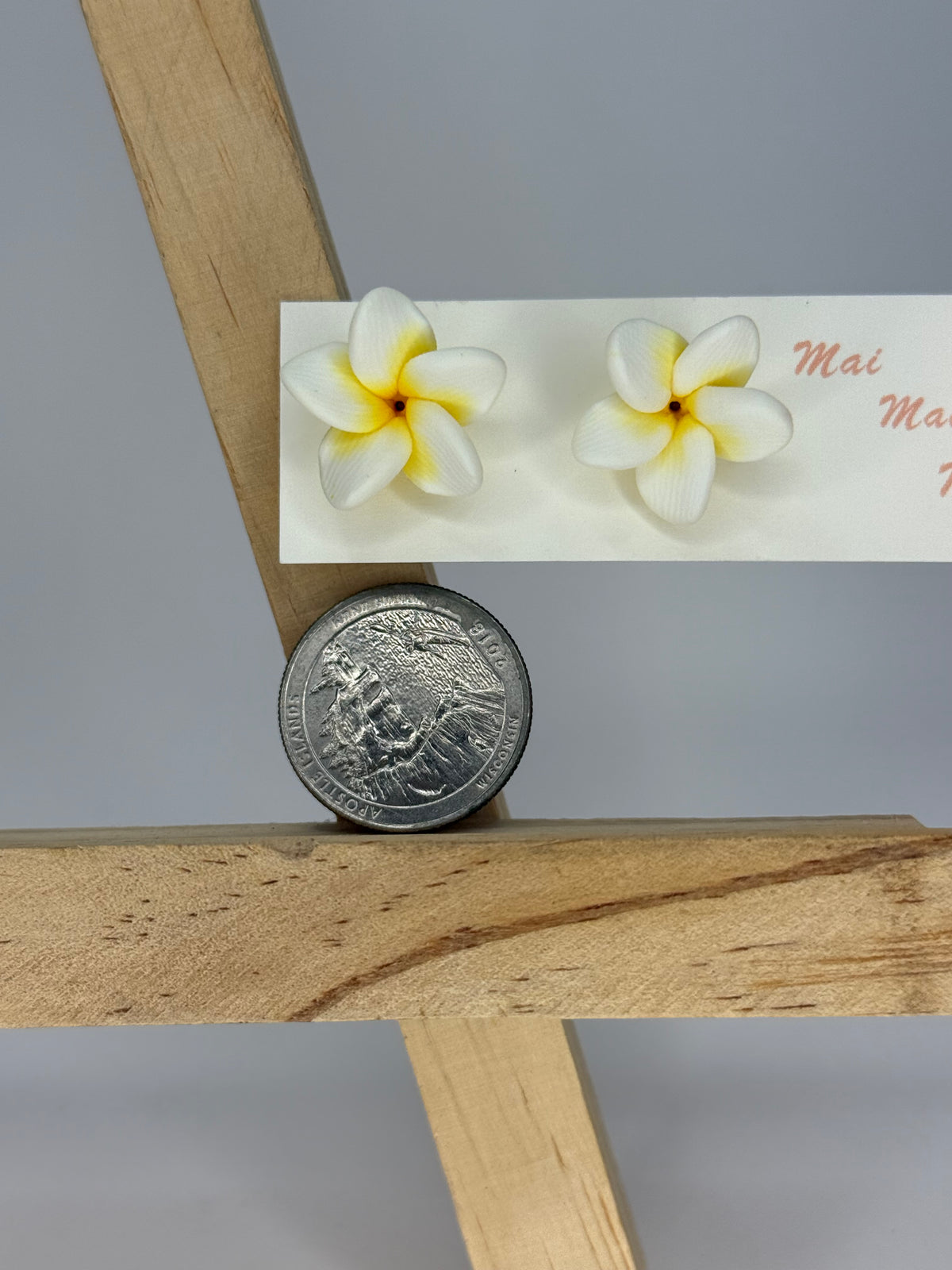 Plumeria Studs
