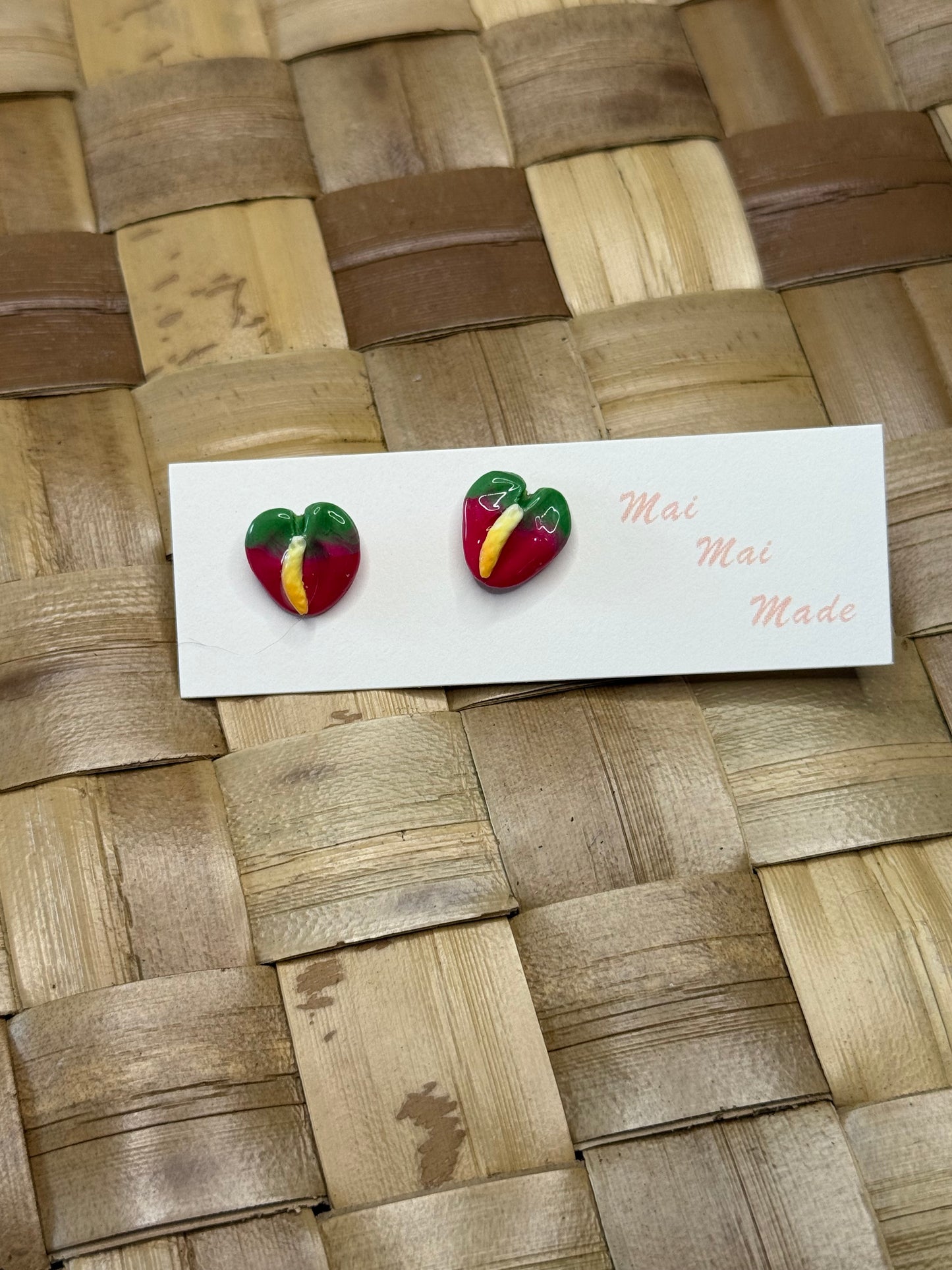 New Mini Anthurium Studs
