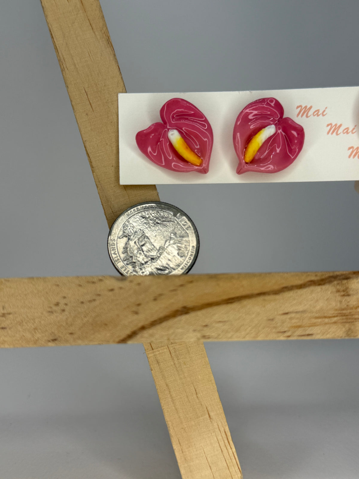 Anthurium Studs Manini