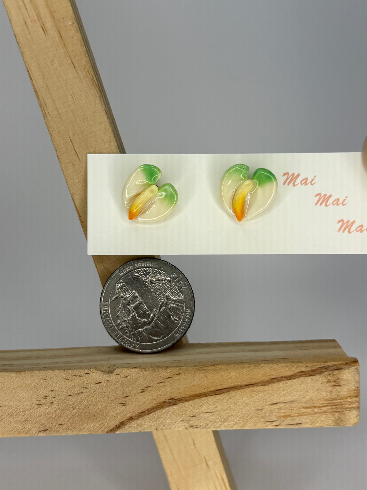 Anthurium Studs Mini