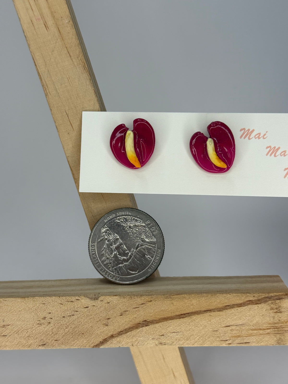 Anthurium Studs Mini