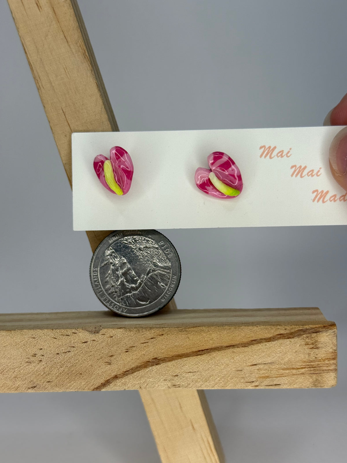 Anthurium Studs Mini