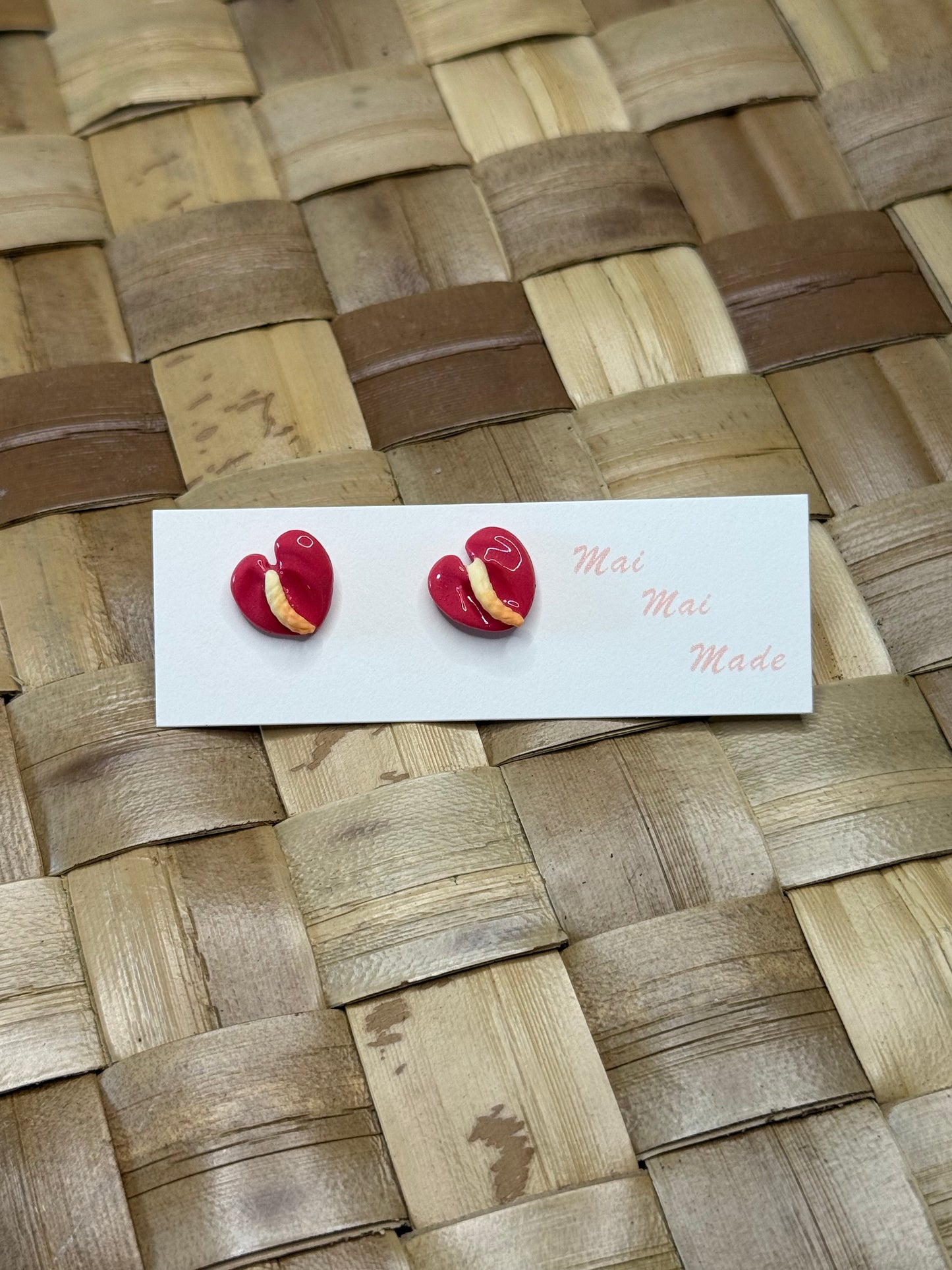 New Mini Anthurium Studs
