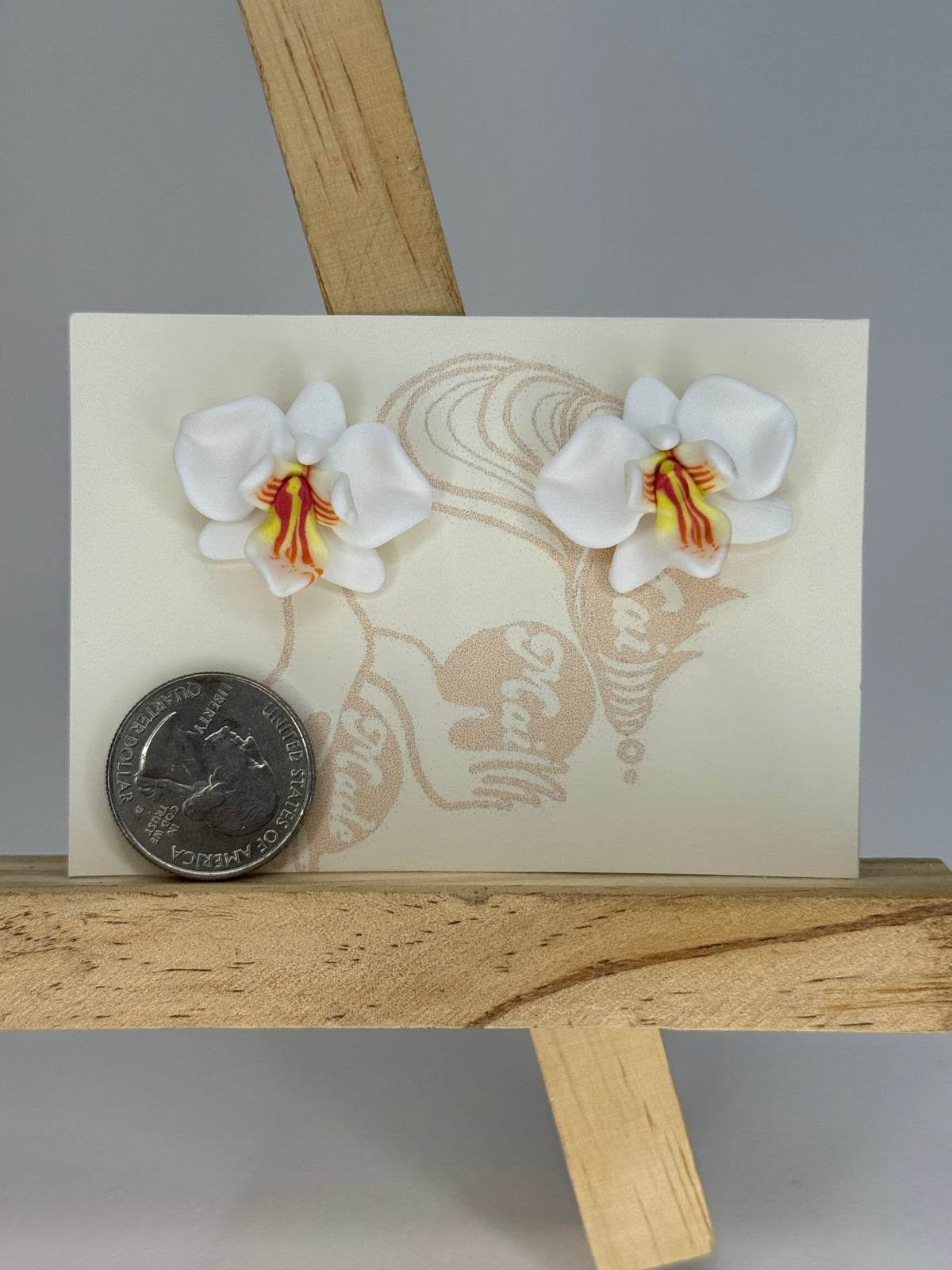 Orchid Studs