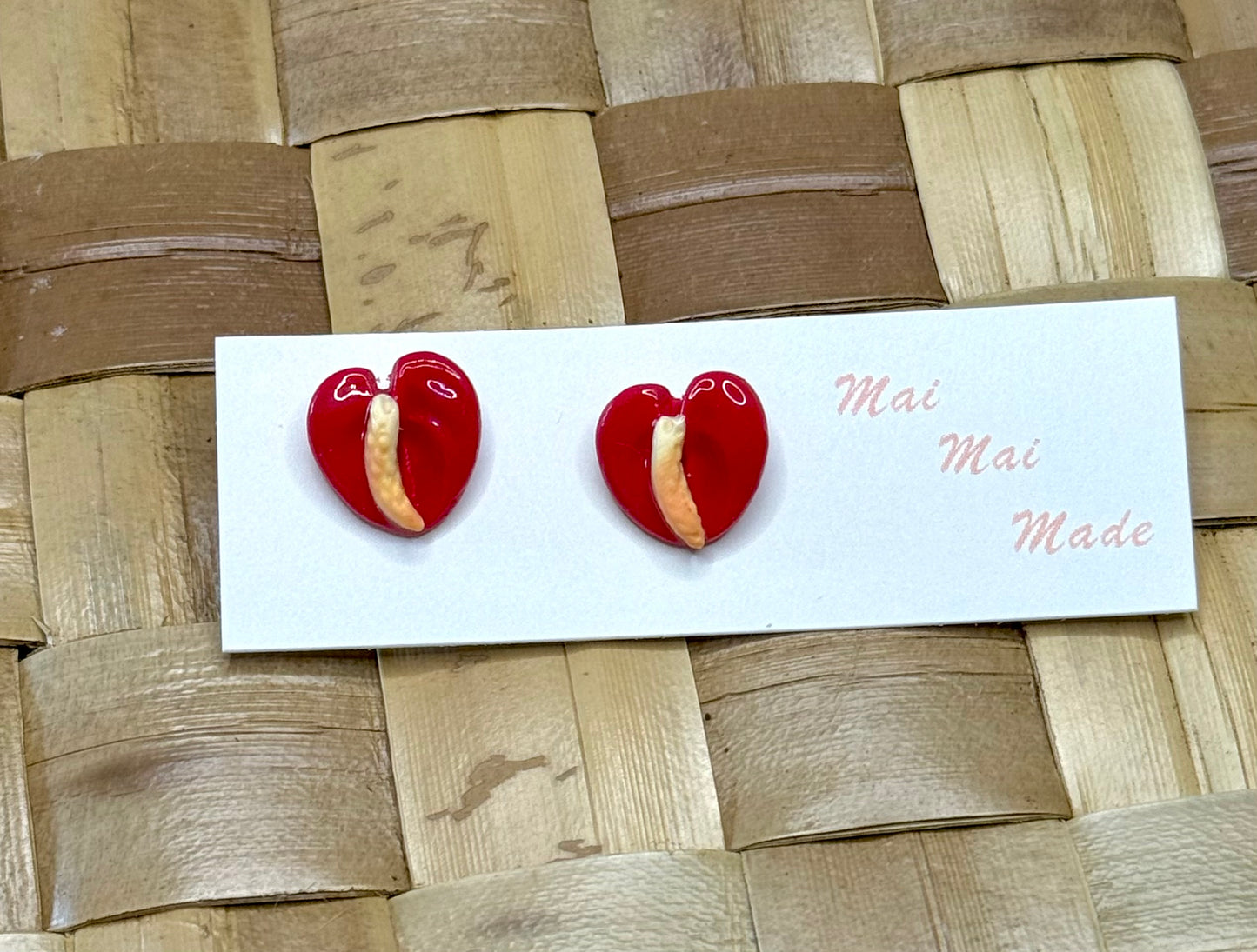 New Mini Anthurium Studs