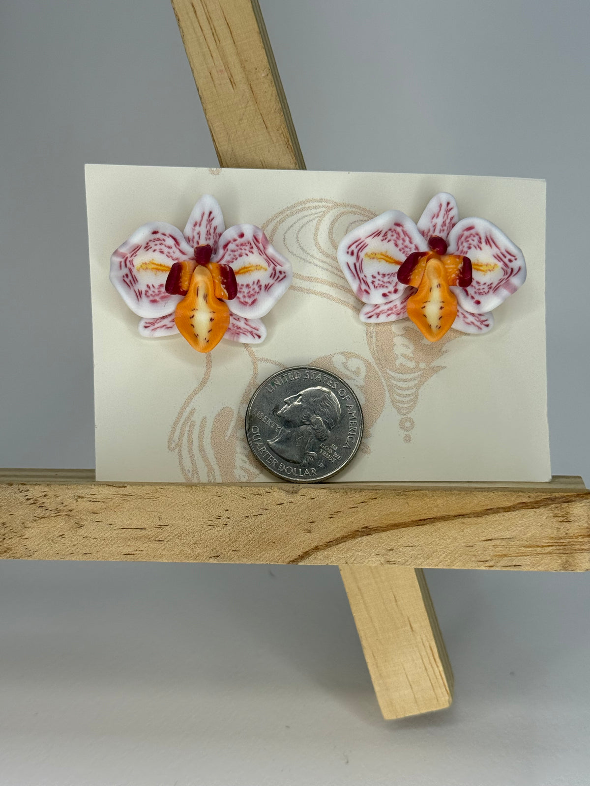 Orchid Studs