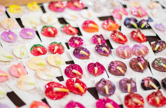 New Anthurium Studs