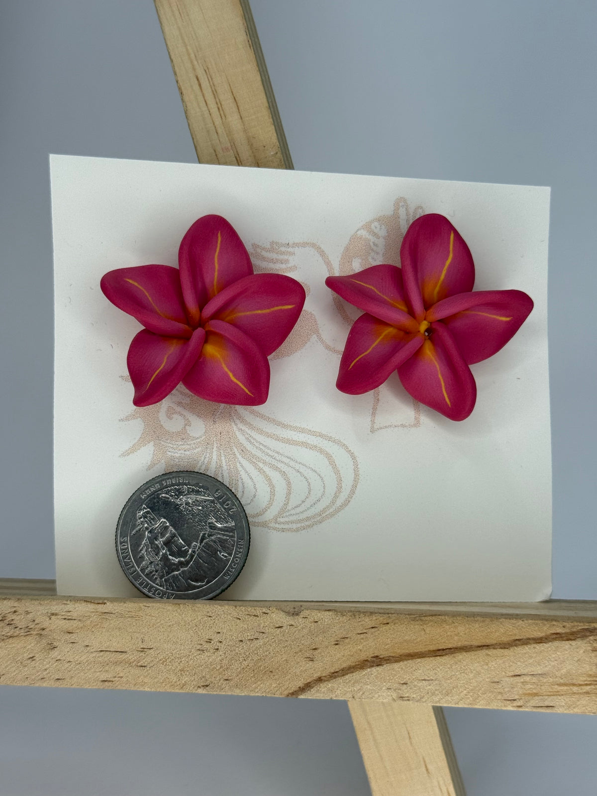 Plumeria Studs
