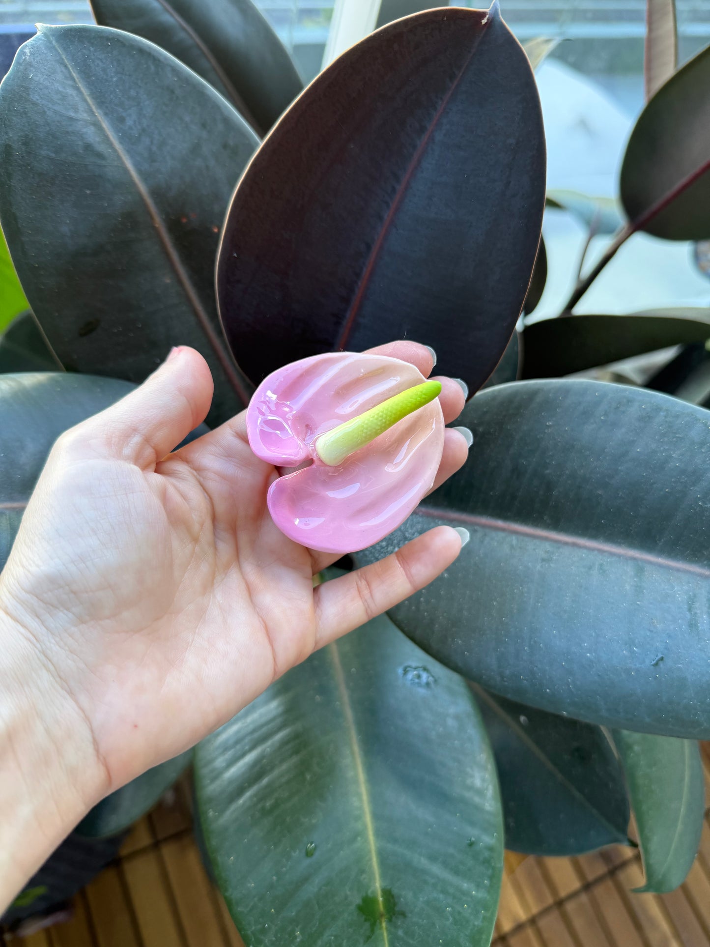 Anthurium Hair Clips & Picks