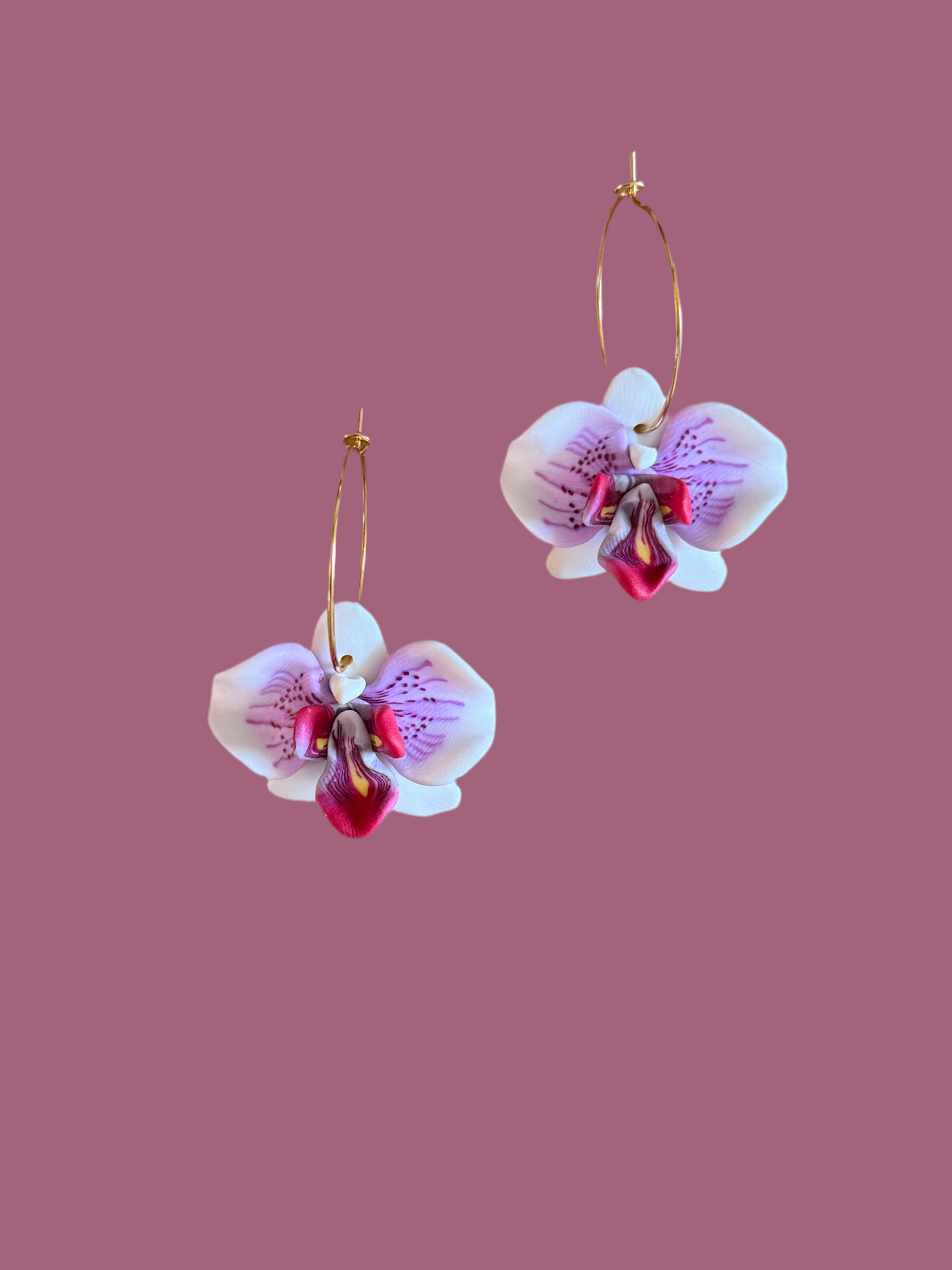 New Orchid Hoops