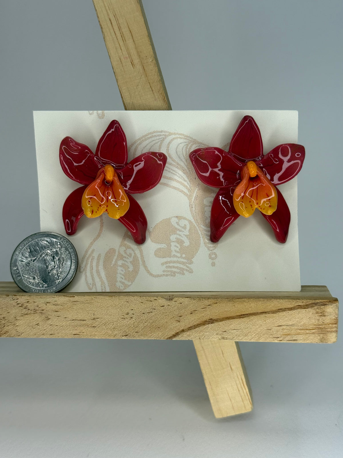 Orchid Studs