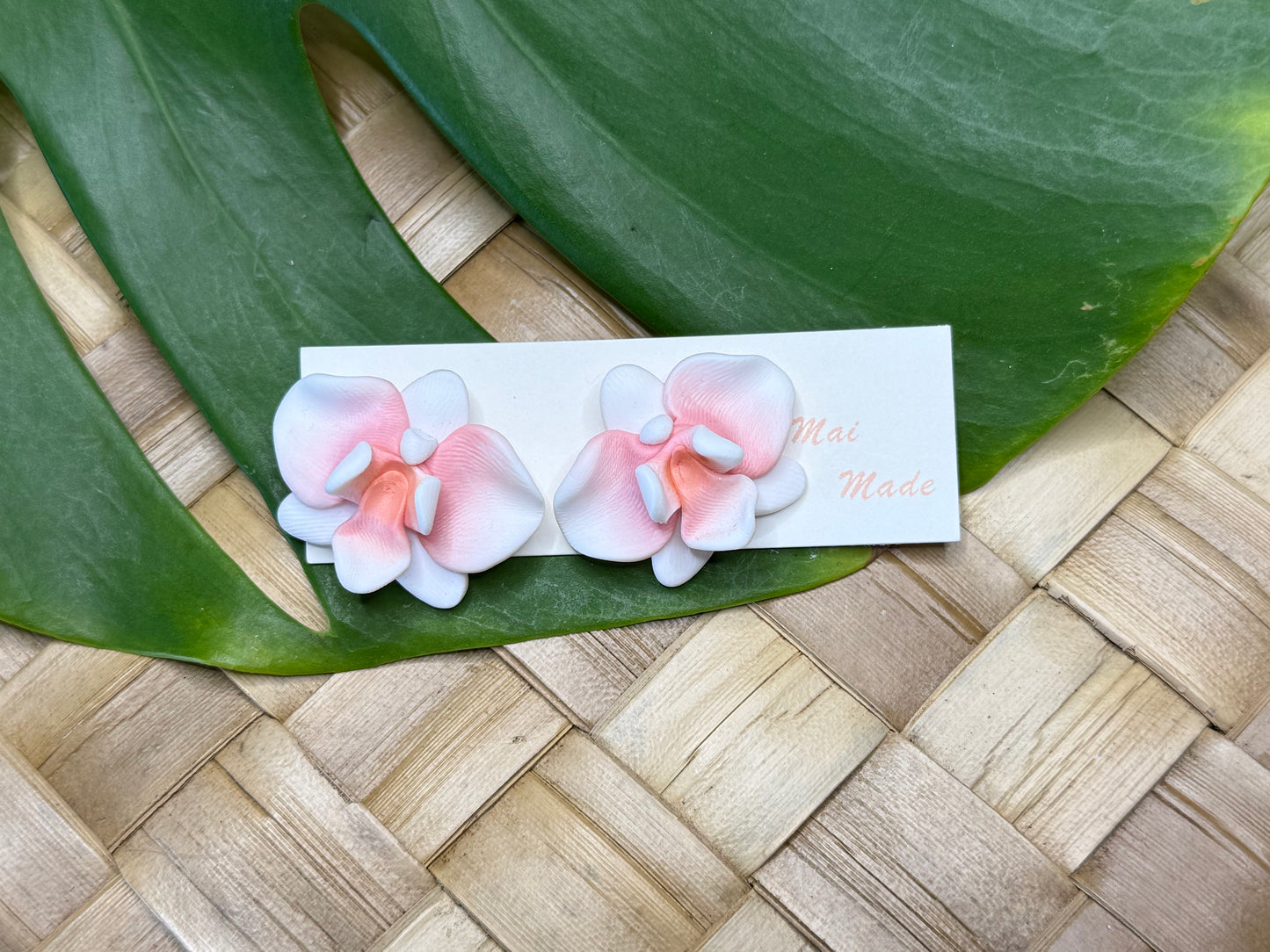 Orchid Studs
