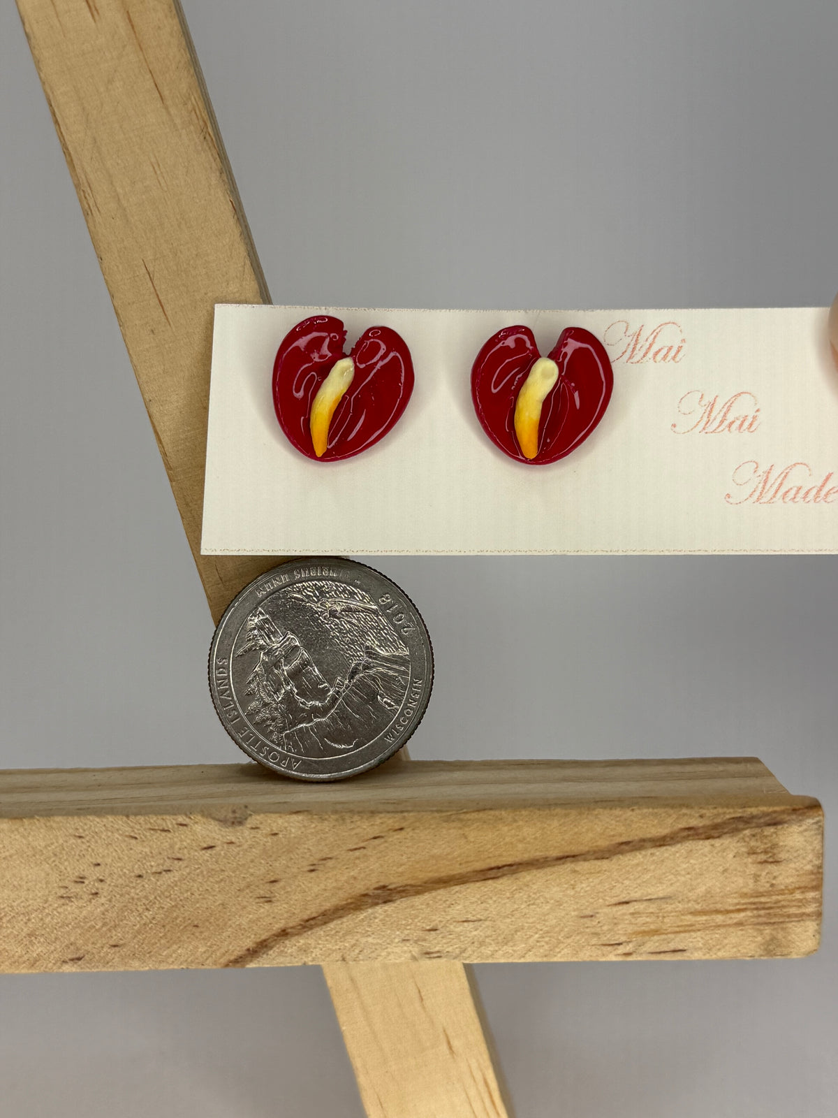 Anthurium Studs Mini